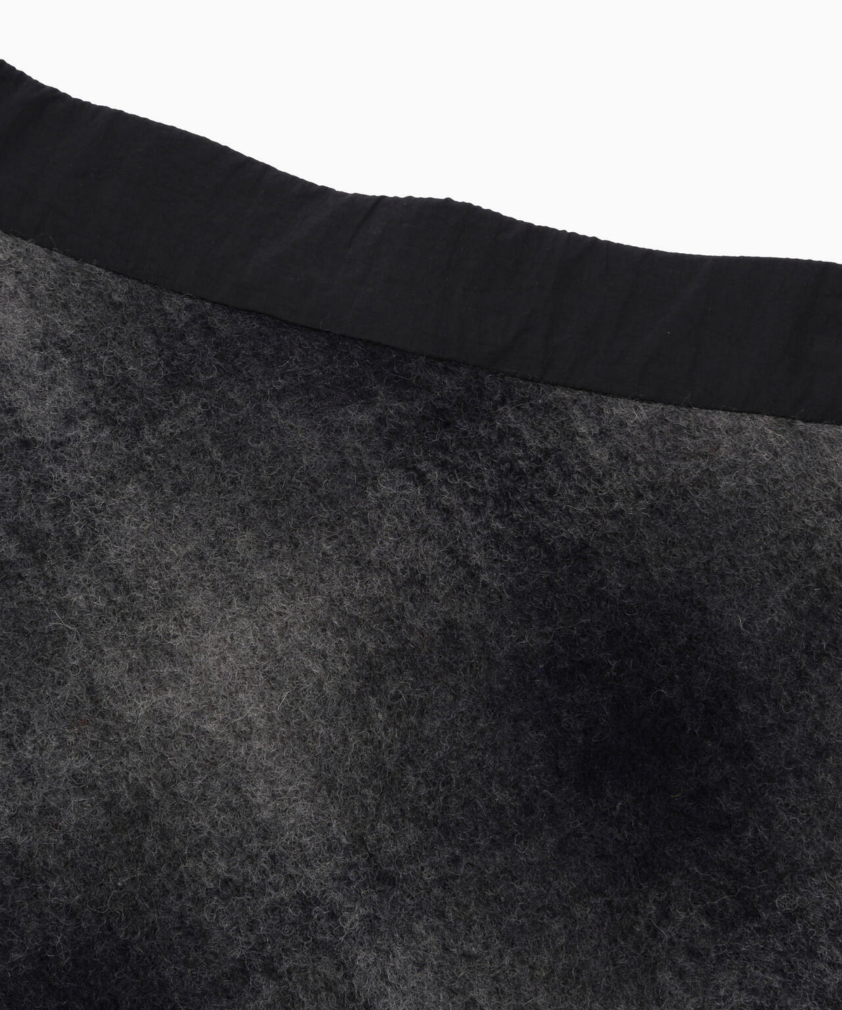 wool shaggy check skirt (W) | ウール シャギー チェック スカート