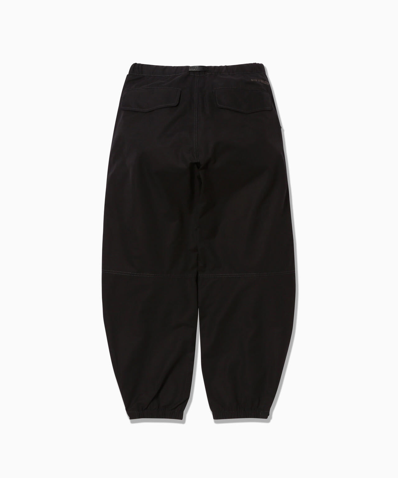 high count cloth side zip hem pants