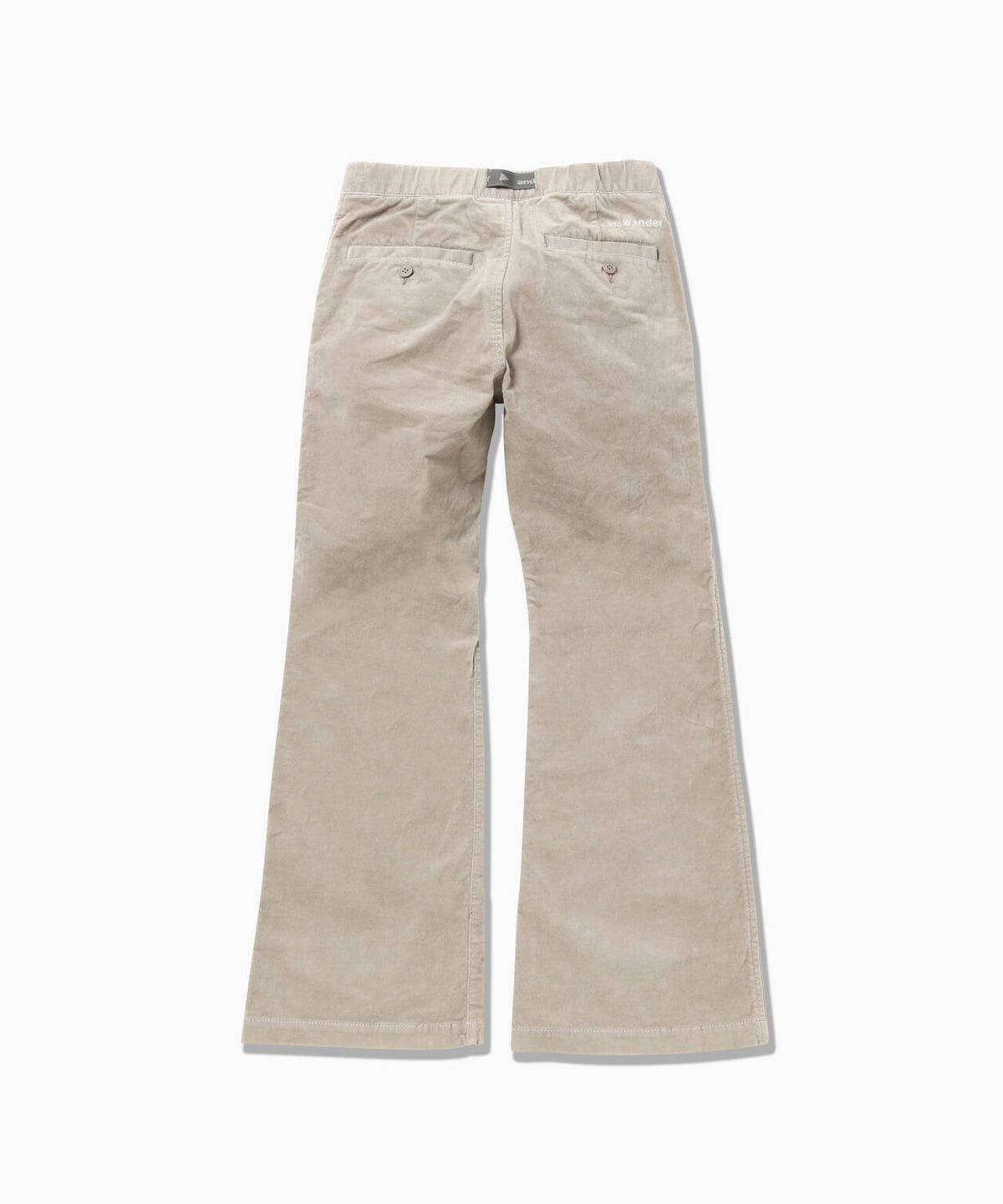 moleskin flare pants (W) | モールスキン フレア パンツ