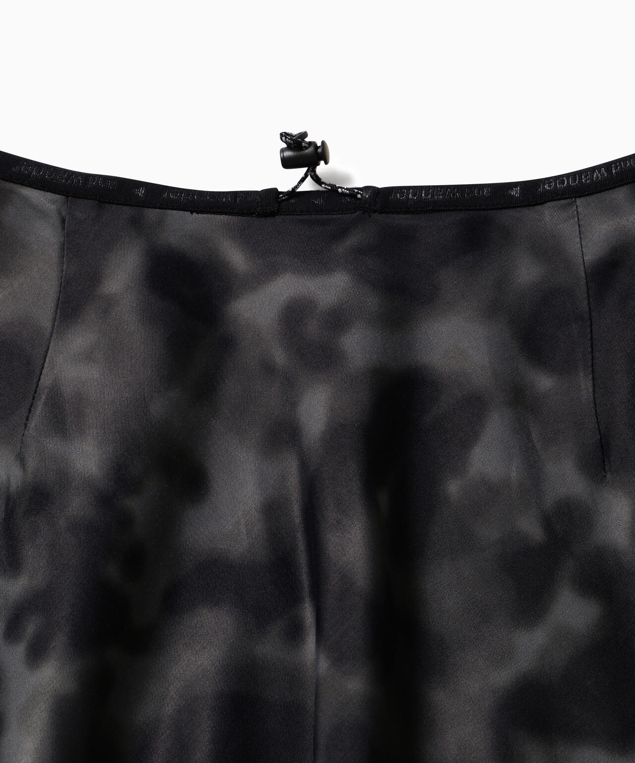 printed satin skirt (W)