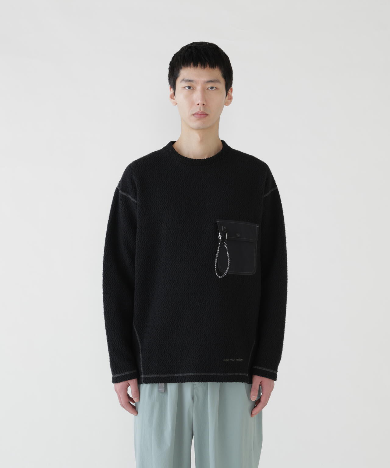 re wool JQ crew neck