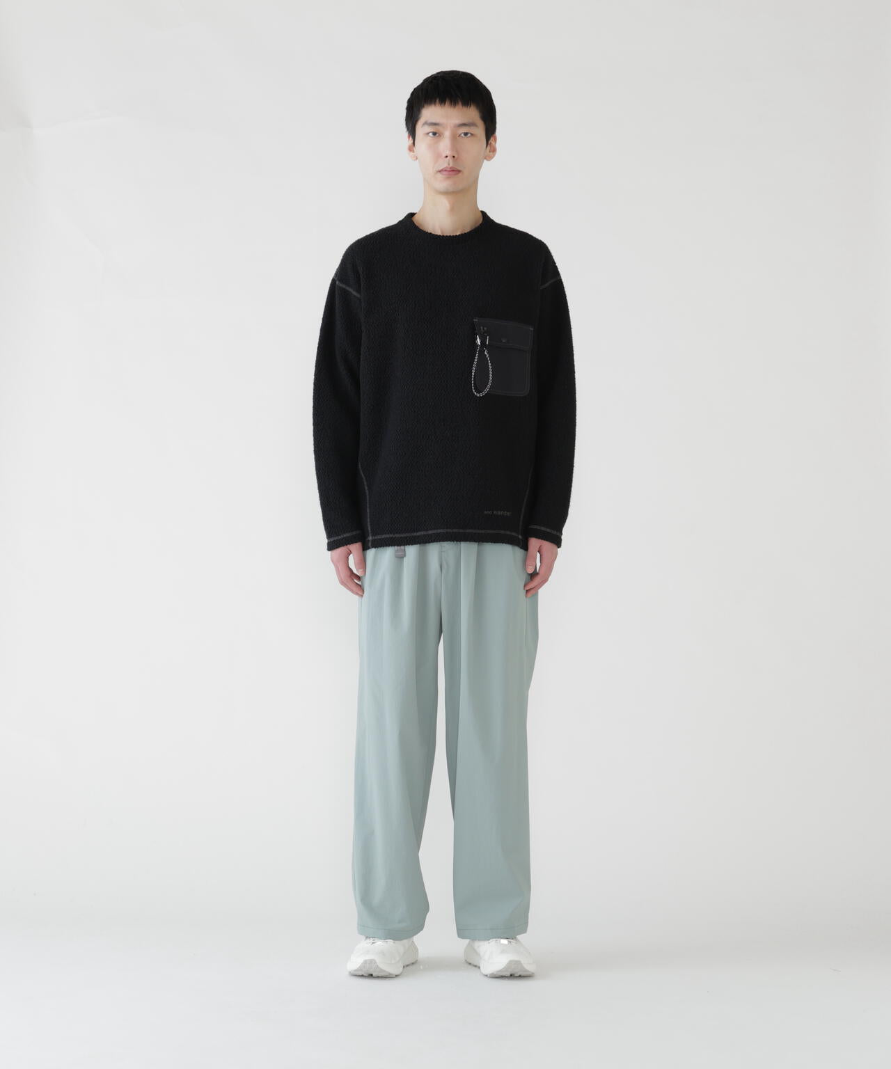 re wool JQ crew neck