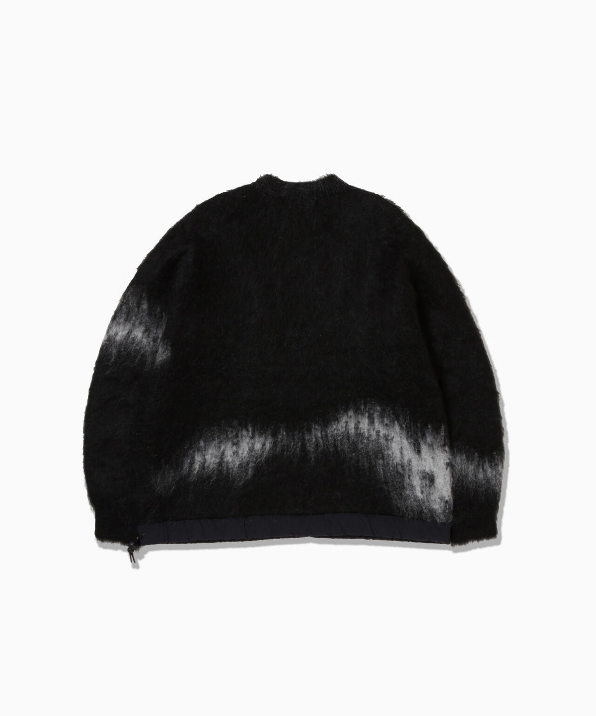 jacquard shaggy knit crew neck | ジャカード シャギー クルーネック ニット