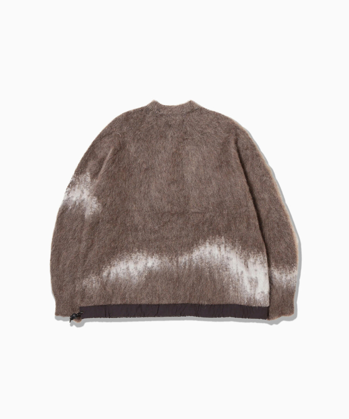 jacquard shaggy knit crew neck | ジャカード シャギー クルーネック ニット