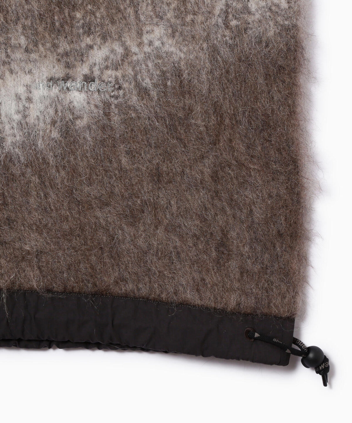 jacquard shaggy knit crew neck | ジャカード シャギー クルーネック ニット