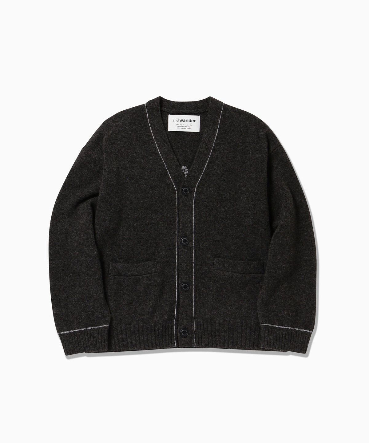 yak wool knit cardigan | ヤク ウール ニット カーディガン