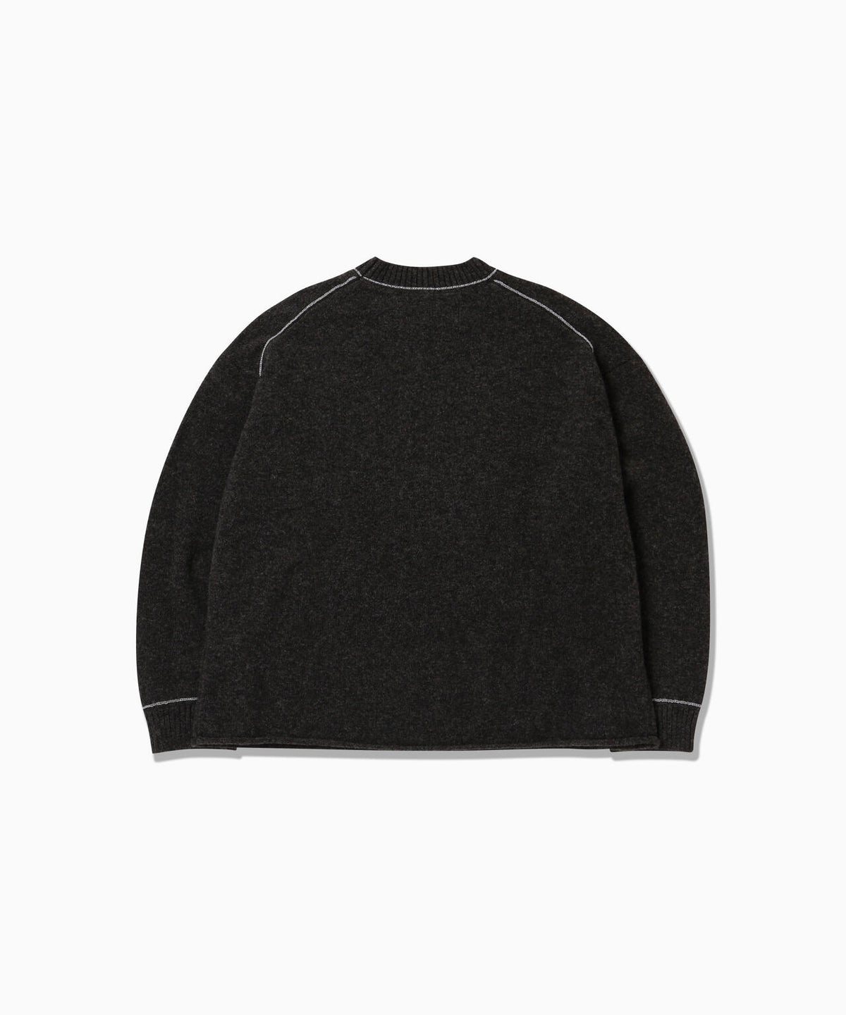 yak wool knit crew neck | ヤク ウール ニット クルー ネック