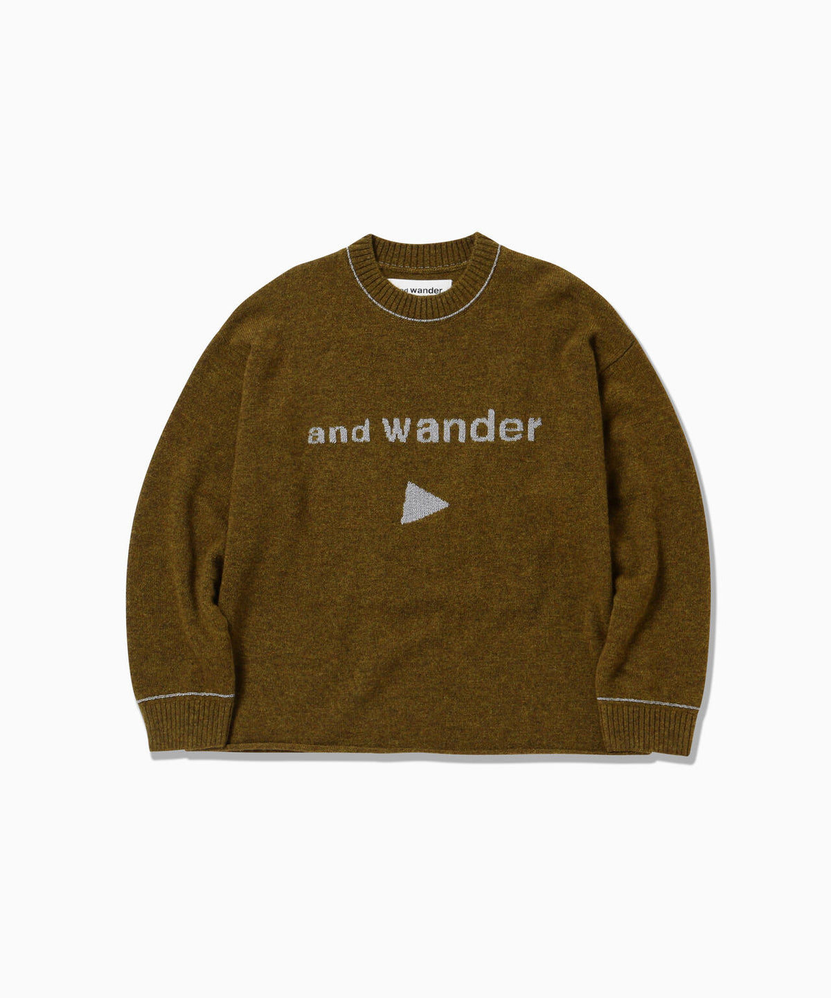yak wool knit crew neck | ヤク ウール ニット クルー ネック