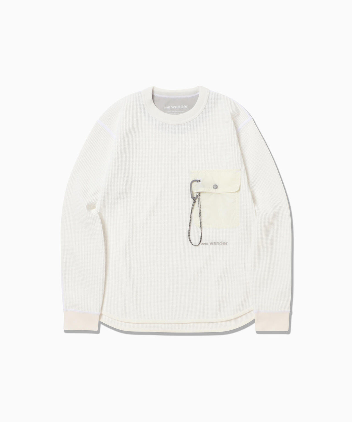 PE waffle LS T | ワッフル ロングスリーブTシャツ