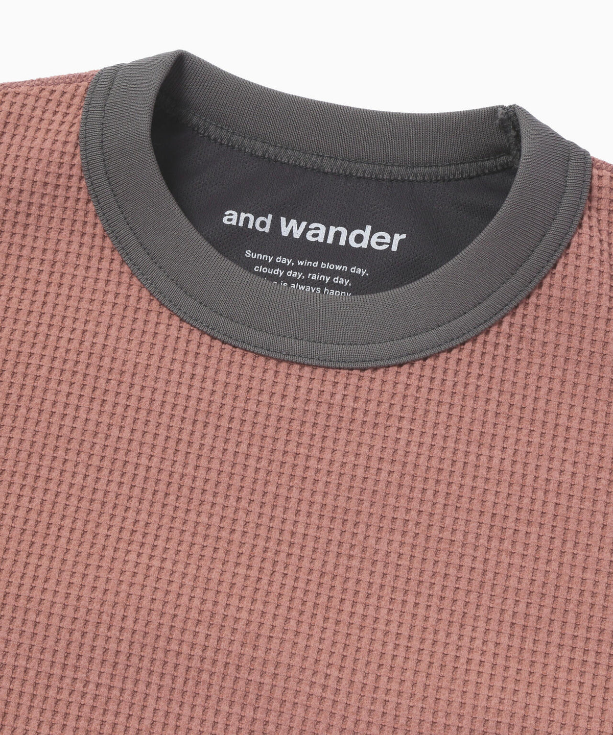 PE waffle SS T | PE ワッフル ショートスリーブ Tシャツ