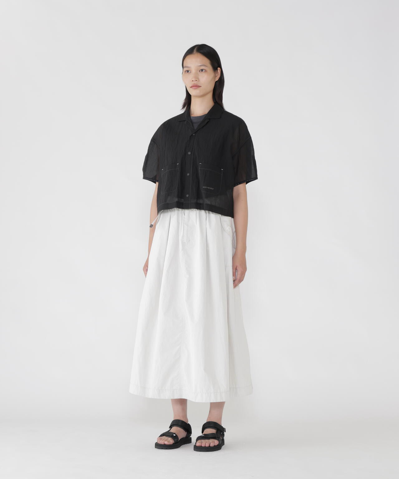 oversized cargo skirt (W)