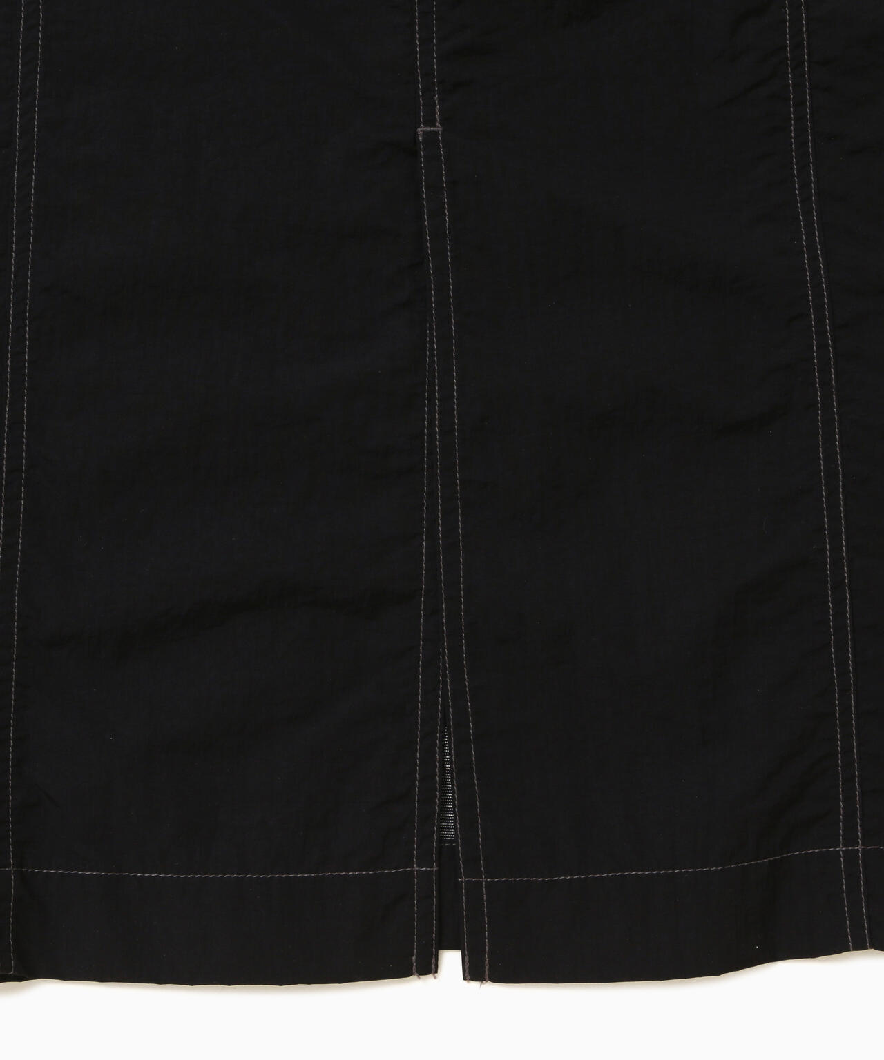 crinkled nylon skirt (W)