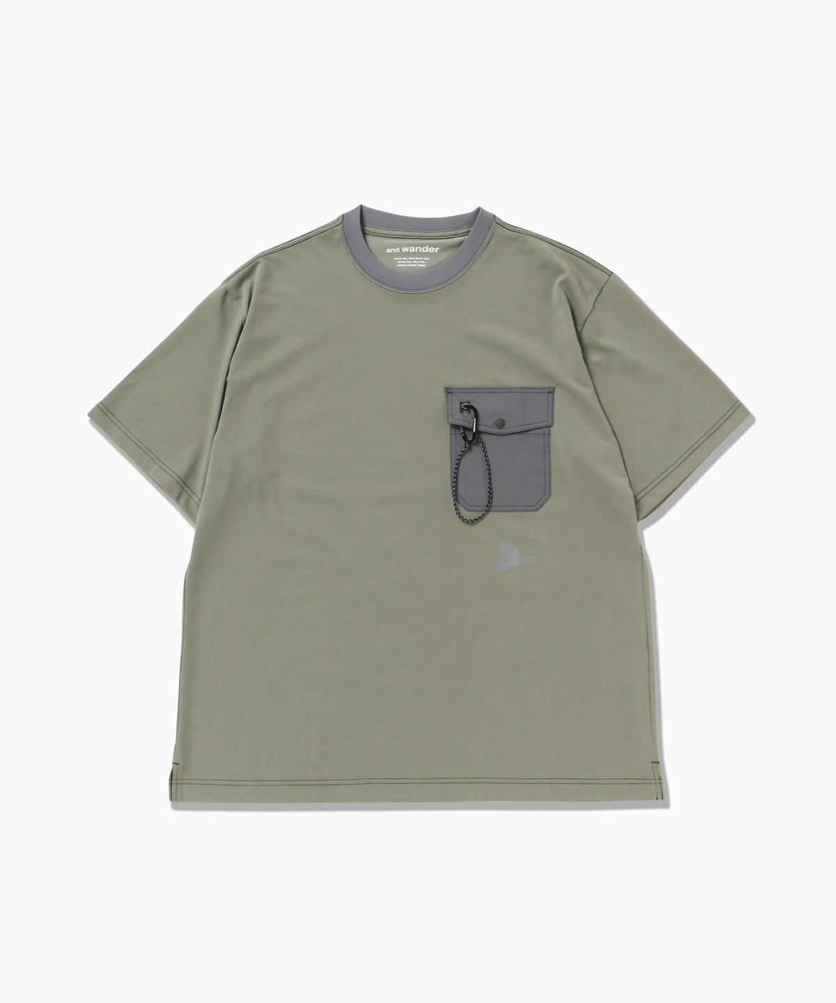 pocket T  | カラビナポケット ショートスリーブTシャツ