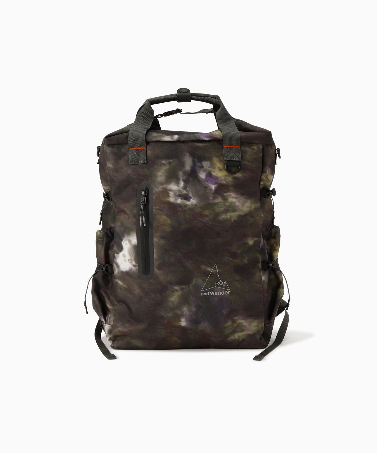 ROA × and wander 2way tote bag camouflage