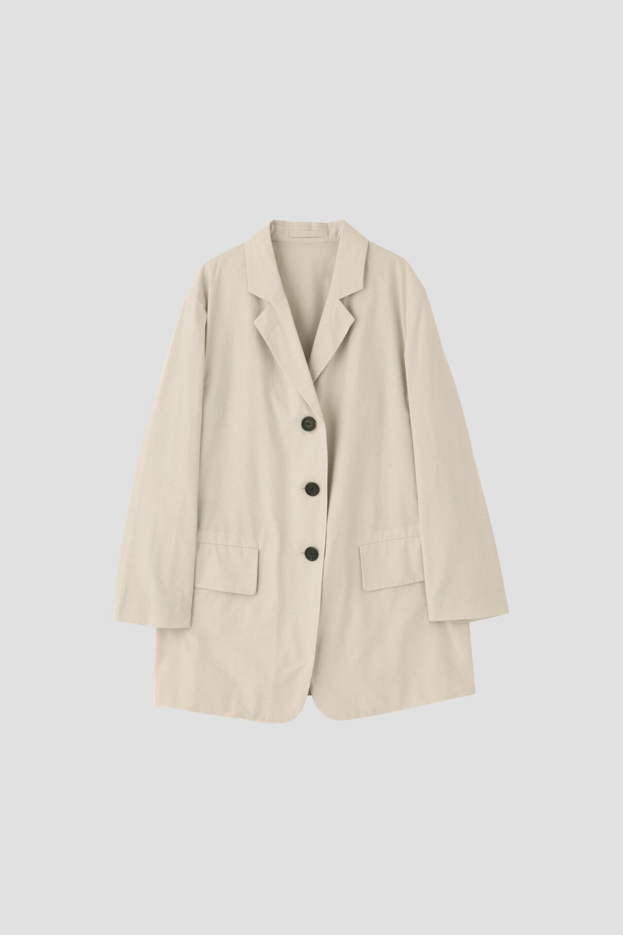 WASHED COTTON POPLIN JACKET