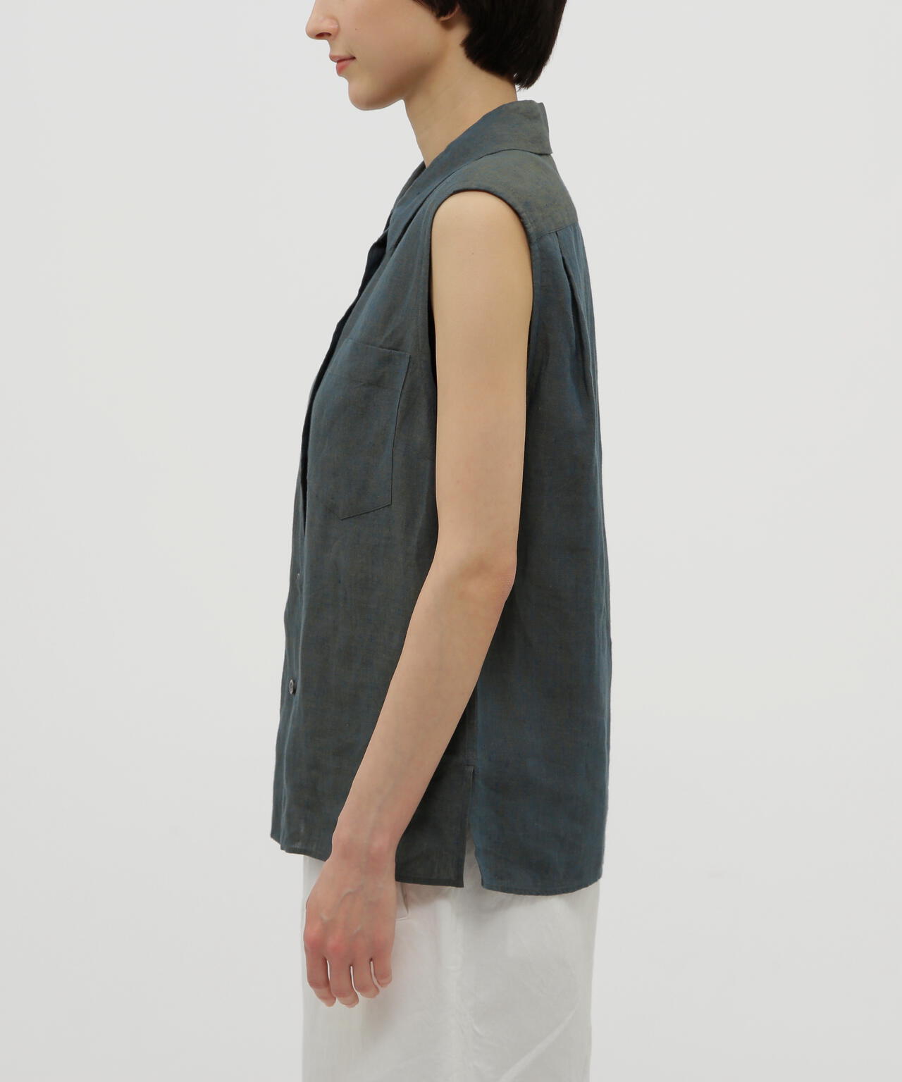 LINEN CHAMBRAY SHIRT