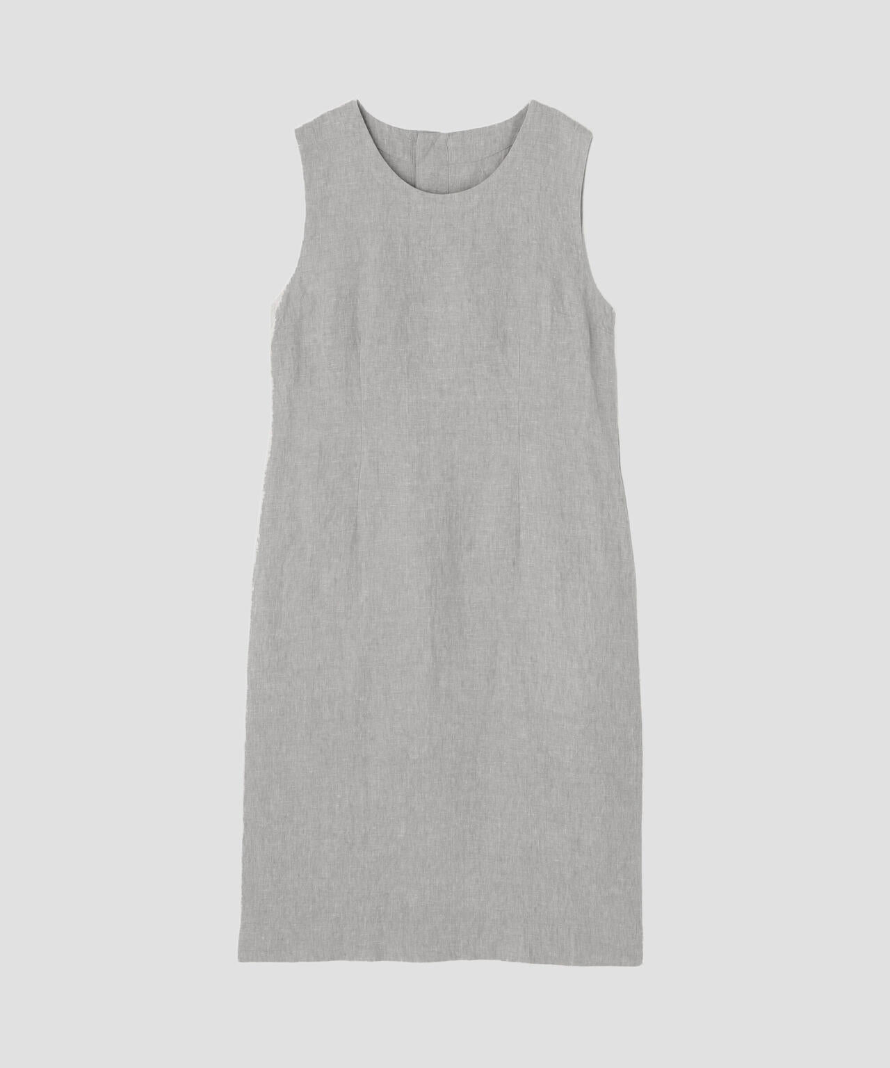 YARN DYED LINEN DRESS