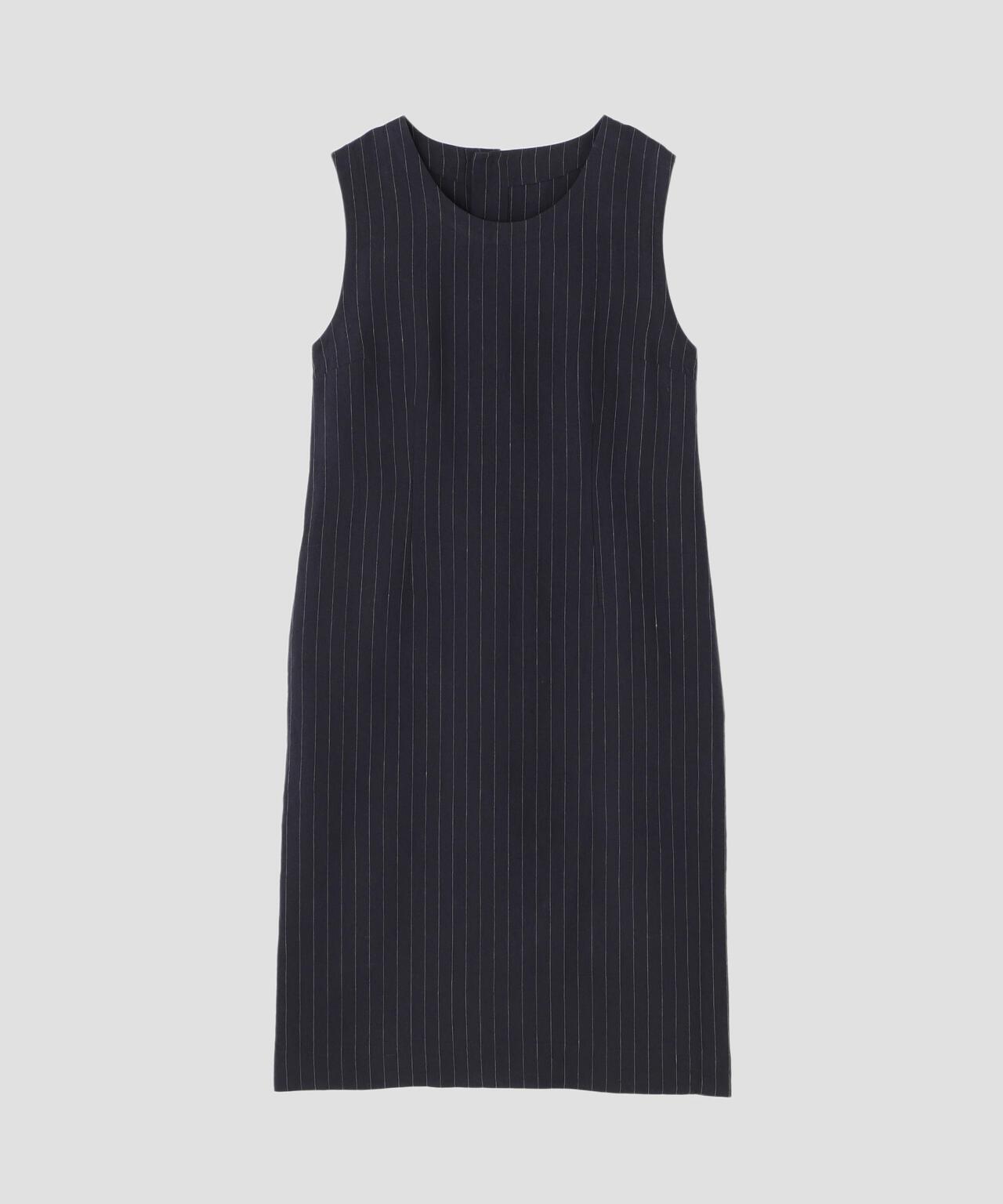 YARN DYED LINEN DRESS