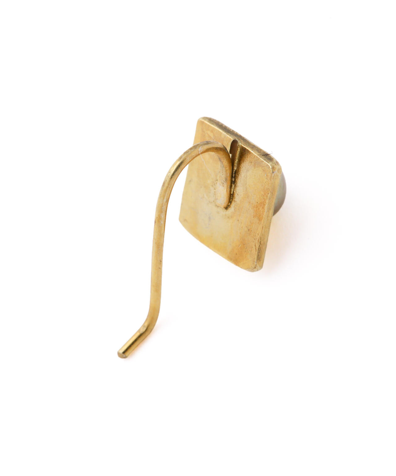 PLATED GOLD + SINGLE PEARL