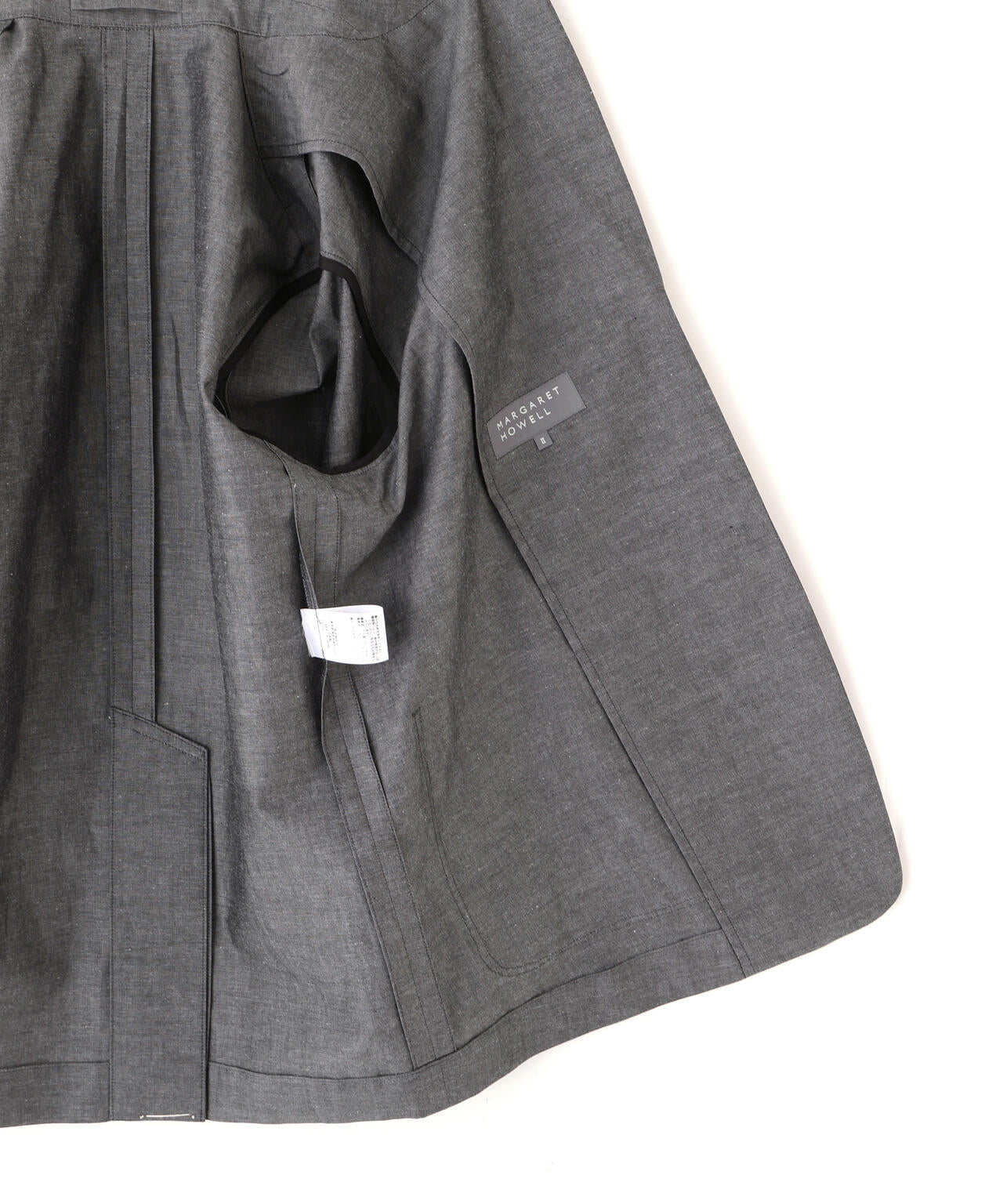COTTON RAMIE CHAMBRAY JACKET