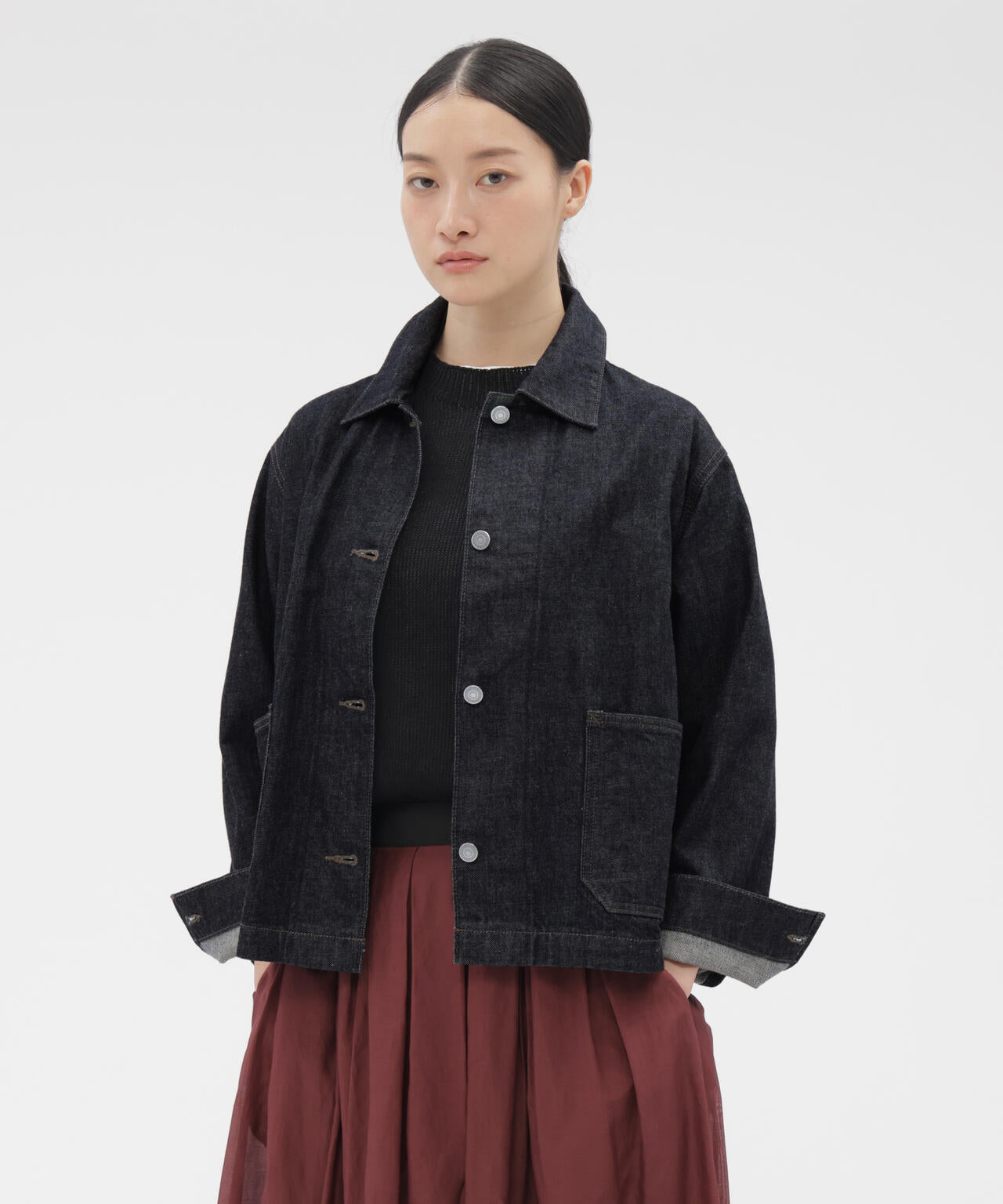 LIGHT DENIM BLOUSON