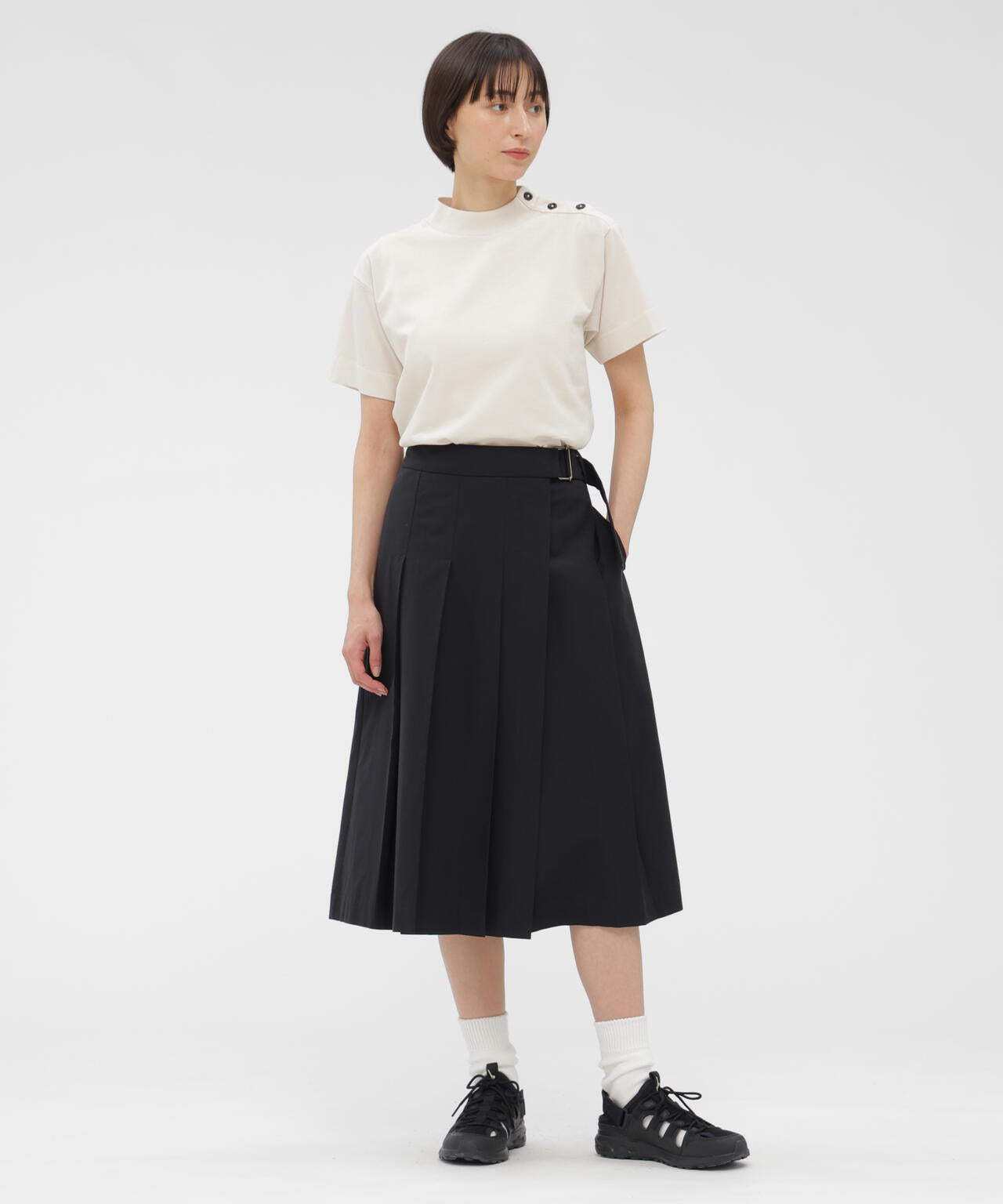 LIGHT COTTON POPLIN SKIRT