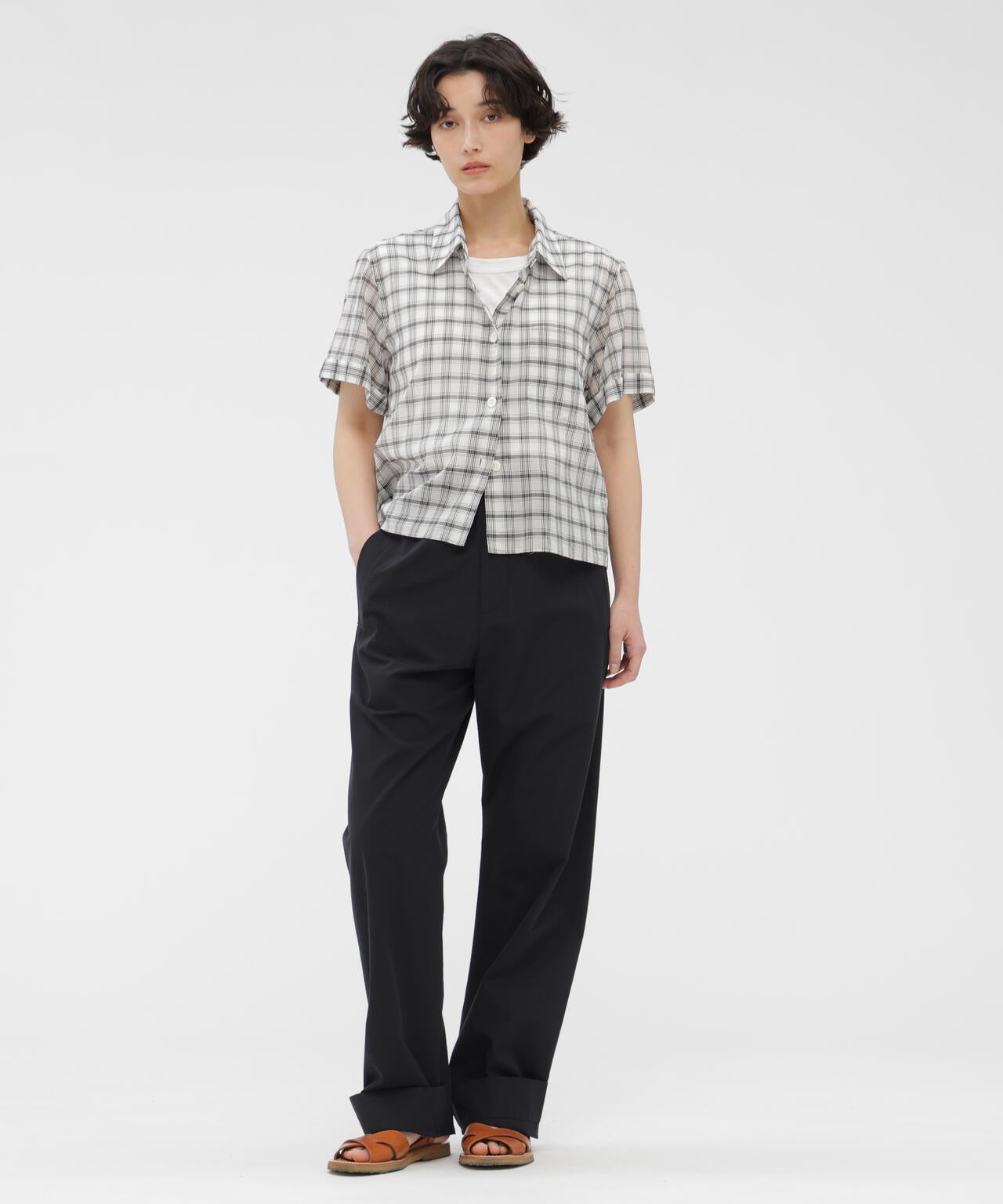 SOFT COTTON CHECK SHIRT