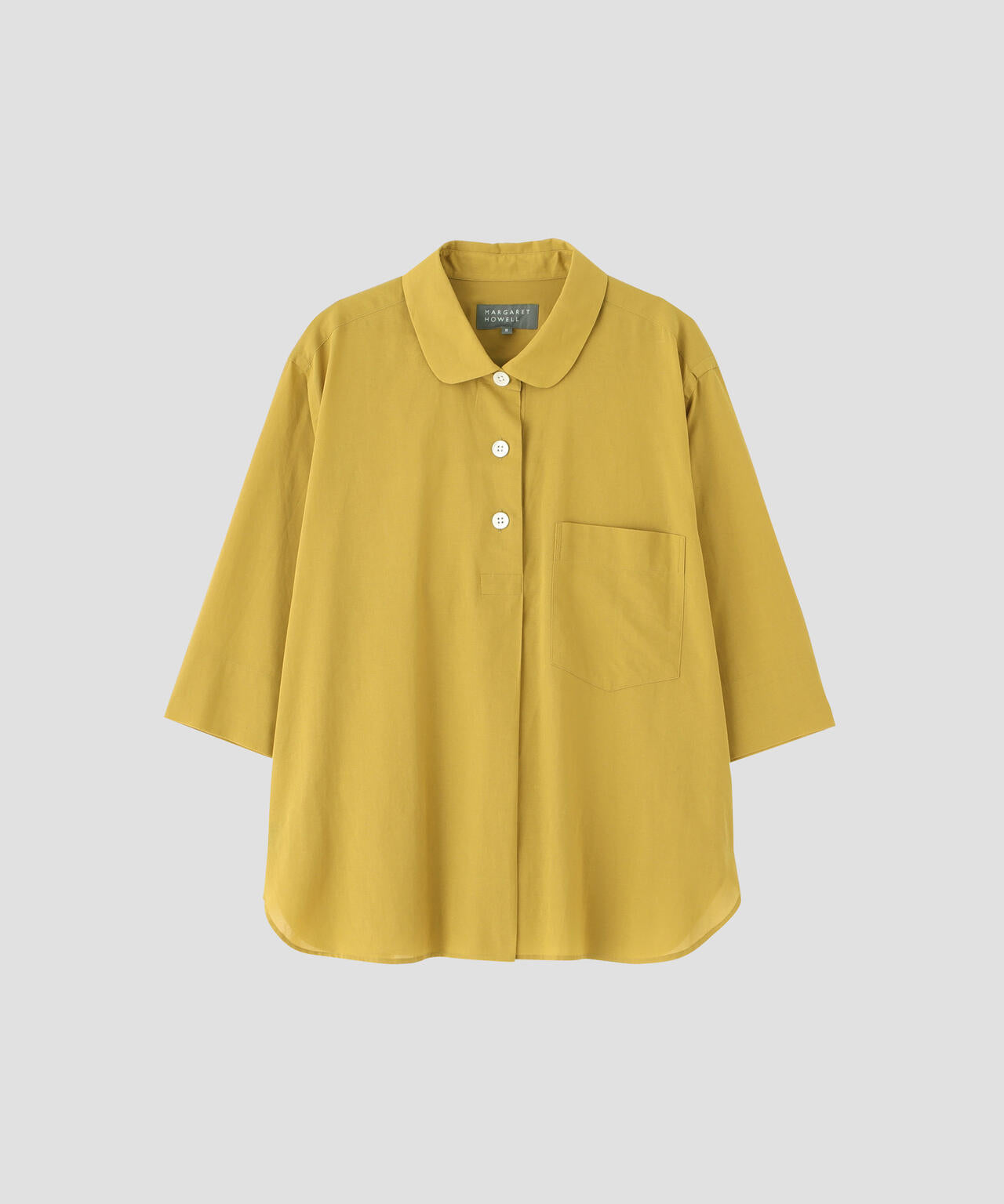 HIGH TWISTED COTTON VOILE SHIRT