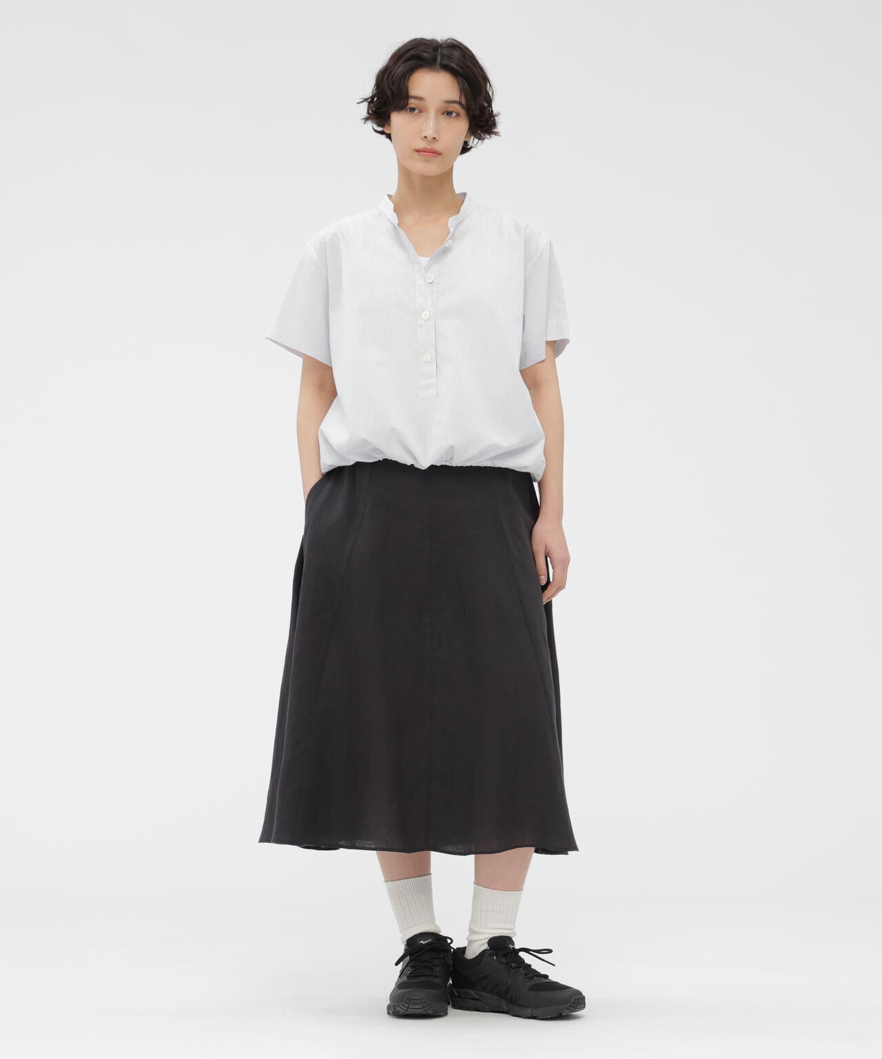 YARN DYED COTTON POPLIN SHIRT