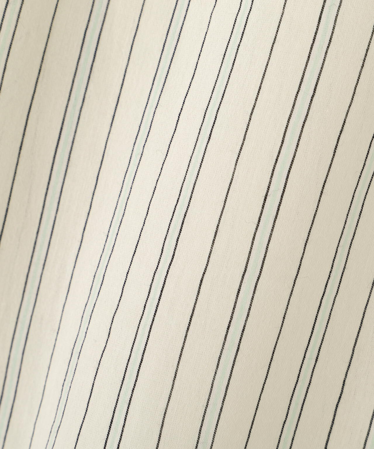 COTTON SILK GRAPHIC STRIPE SHIRT
