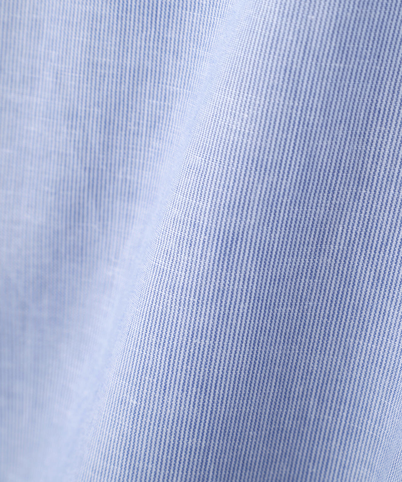 HAIRLINE STRIPE COTTON LINEN SHIRT