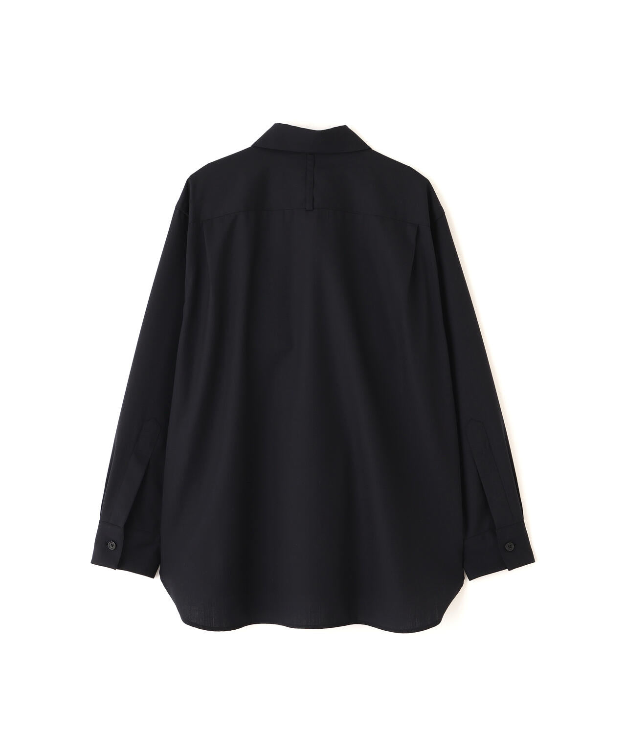 WORSTED WOOL POPLIN SHIRT
