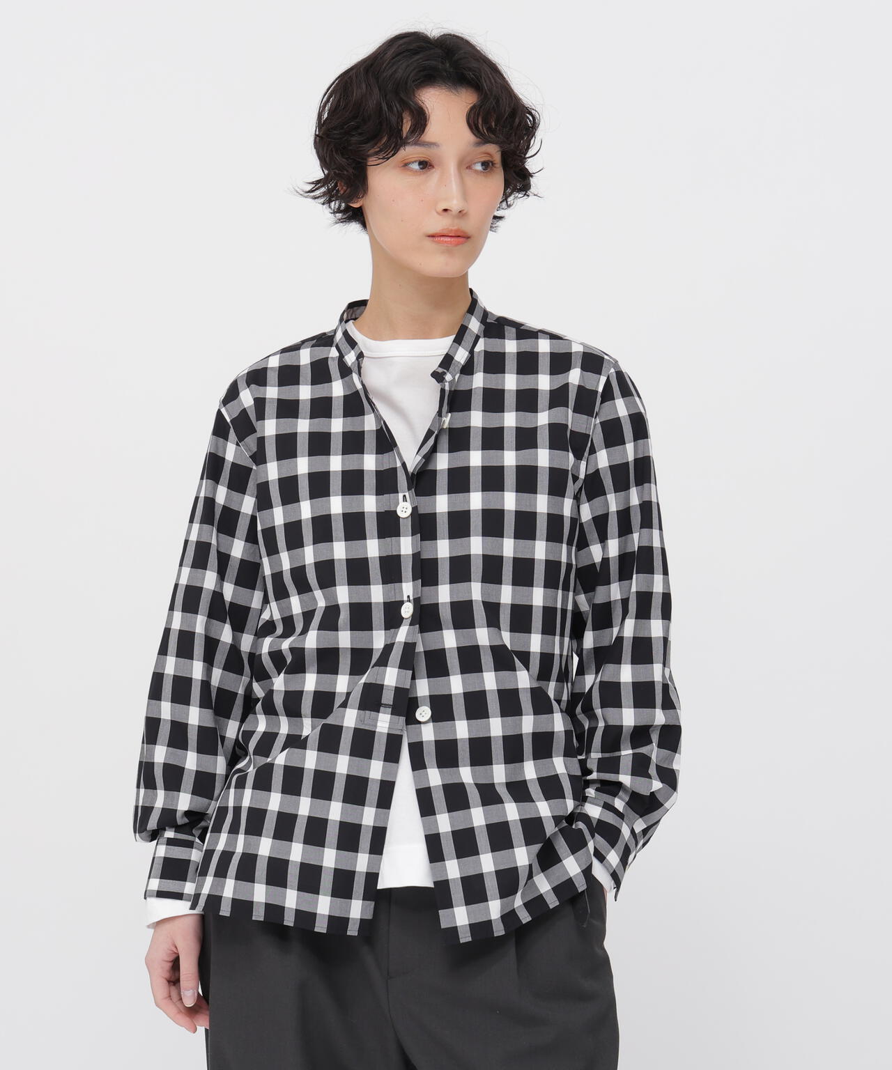 COTTON CHECK SHIRT