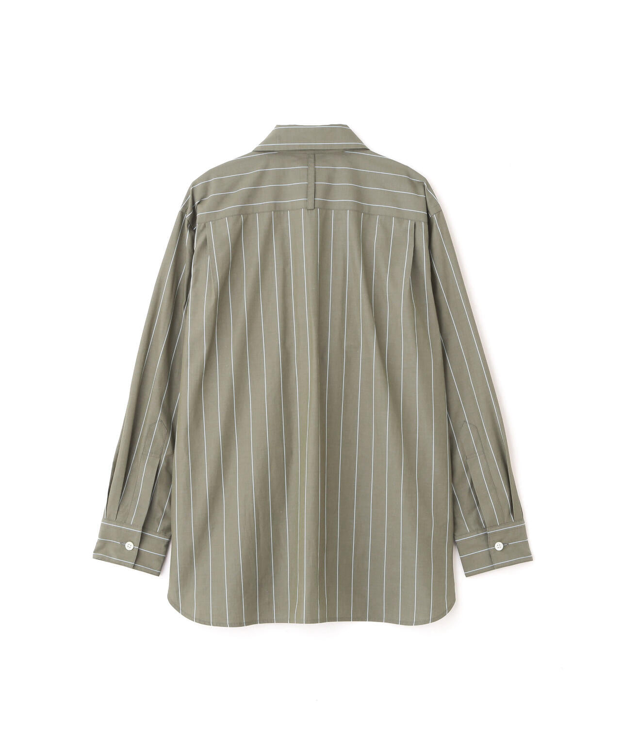 WIDE STRIPE COTTON SHIRT