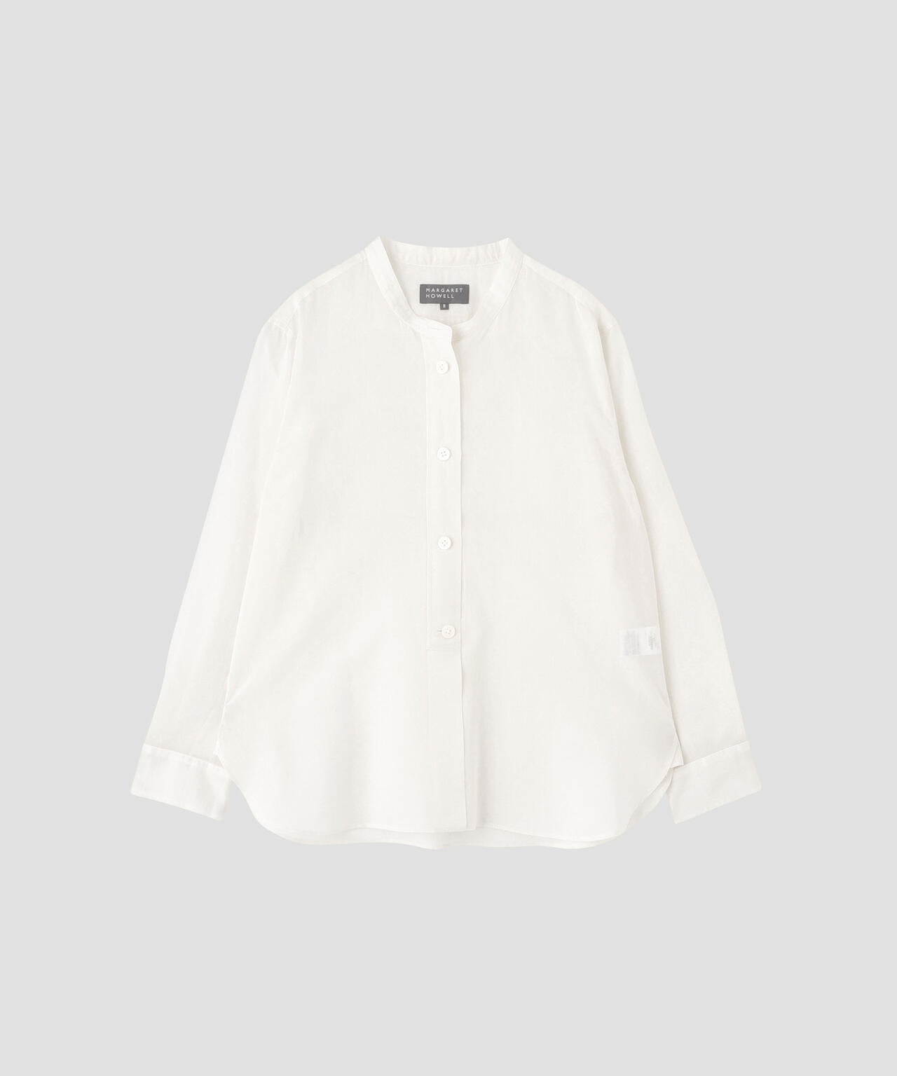 COTTON SILK STRIPE SHIRT