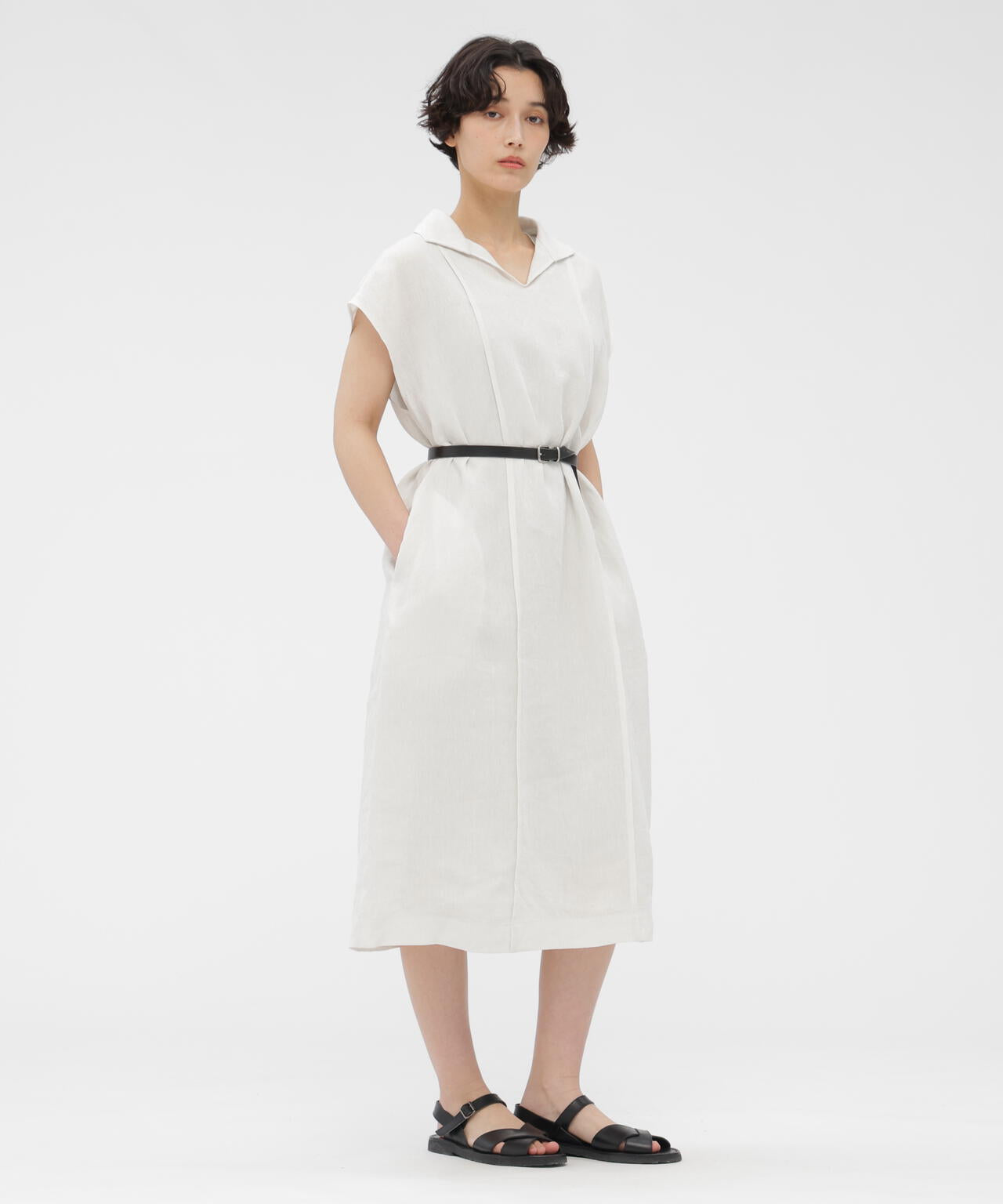 LINEN DRESS