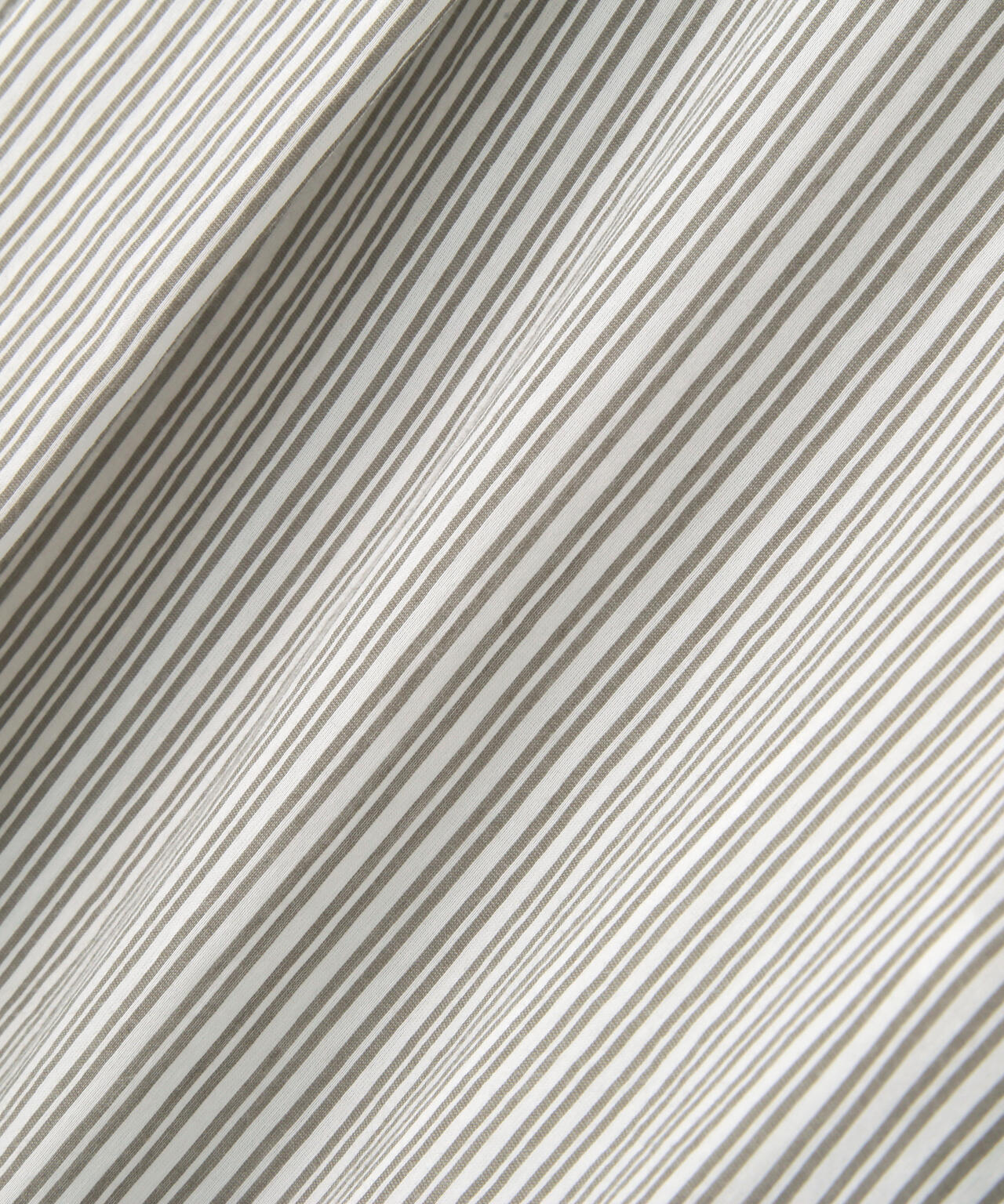 DOUBLE STRIPE COTTON SILK DRESS