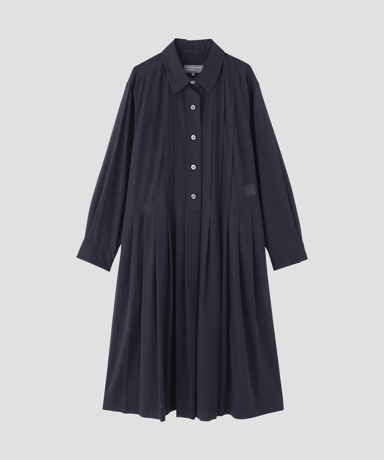 SHEER COTTON VOILE DRESS