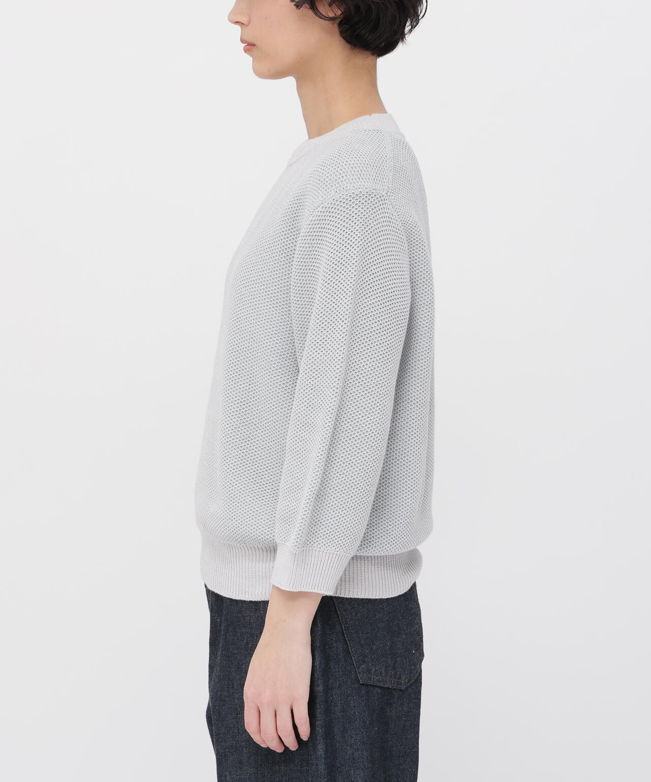 COTTON LINEN RAMIE PIQUE KNITWEAR
