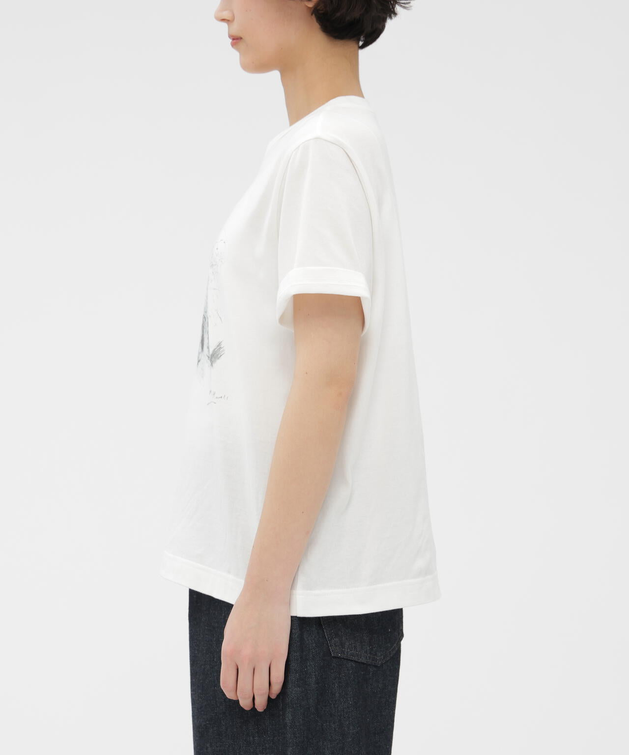 LANDSCAPE PRINT COTTON JERSEY TOP