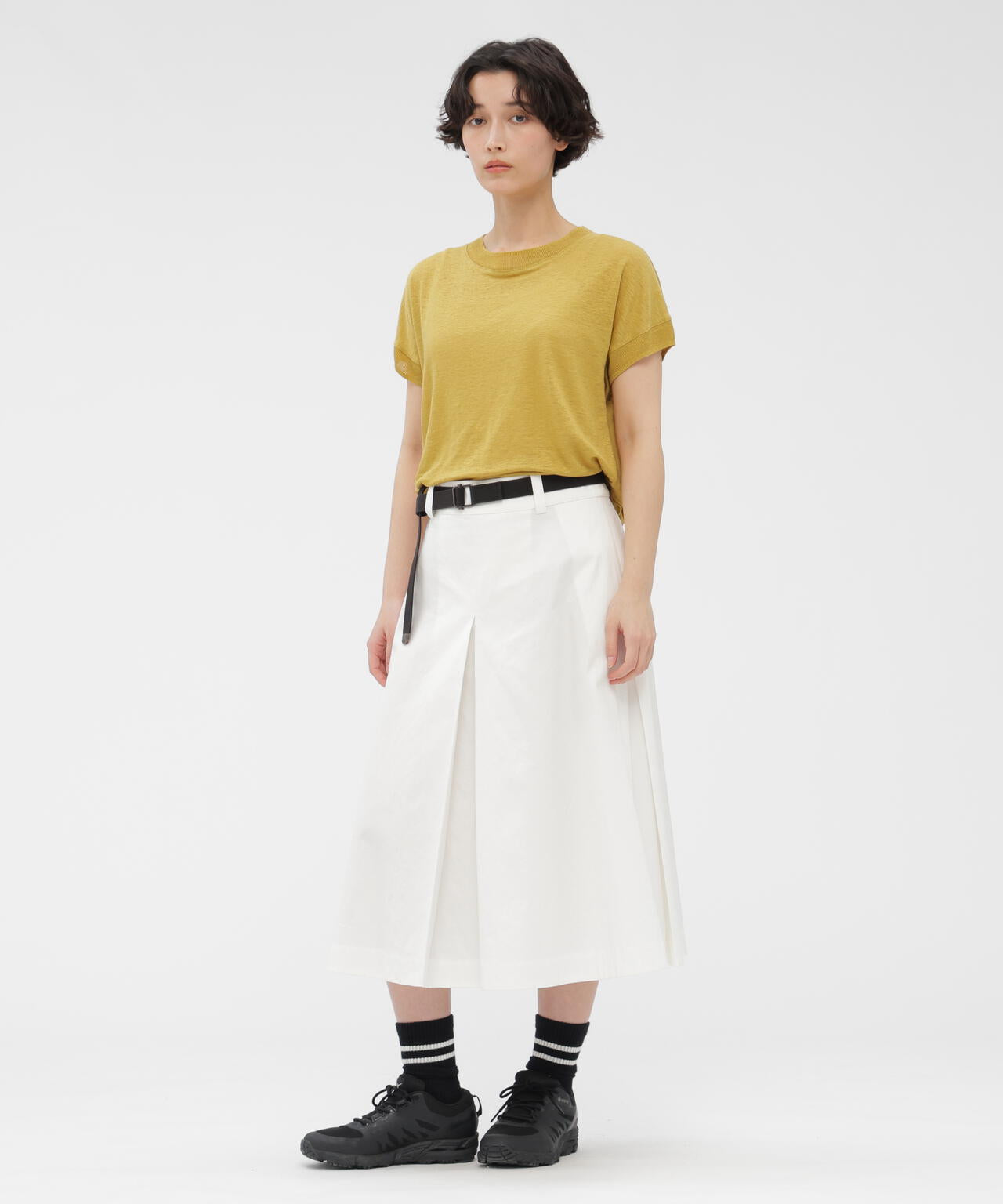 LINEN JERSEY TOP