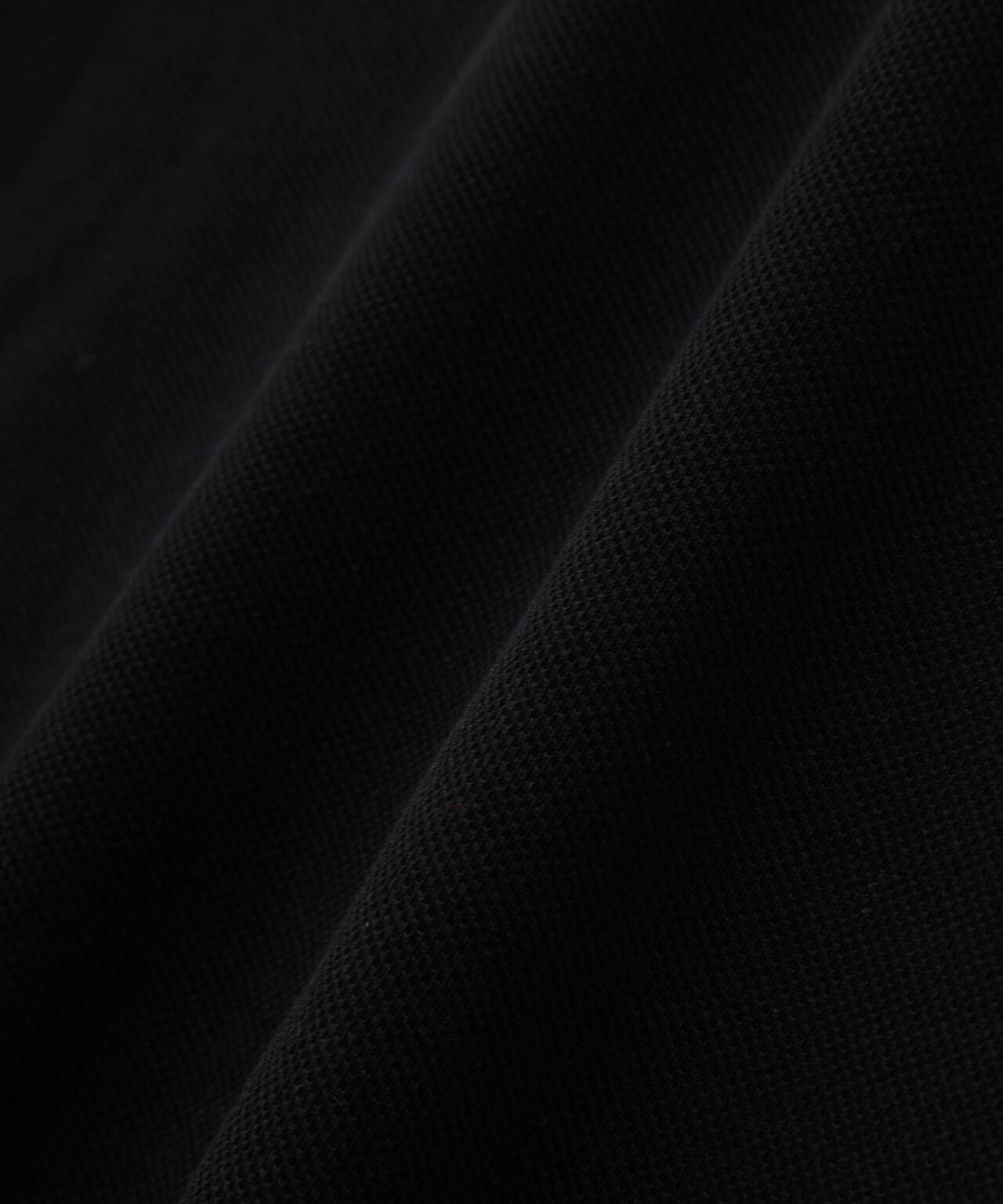 COTTON LINEN PIQUE JERSEY TOP
