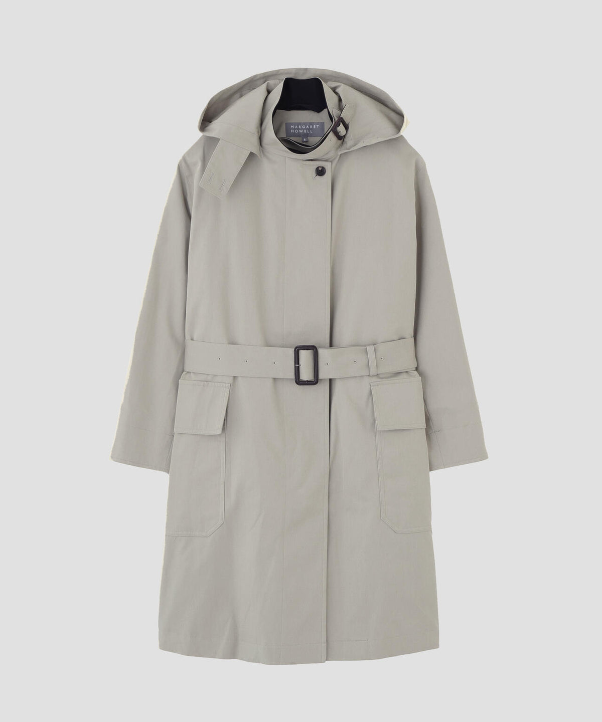 COTTON NYLON GABARDINE COAT