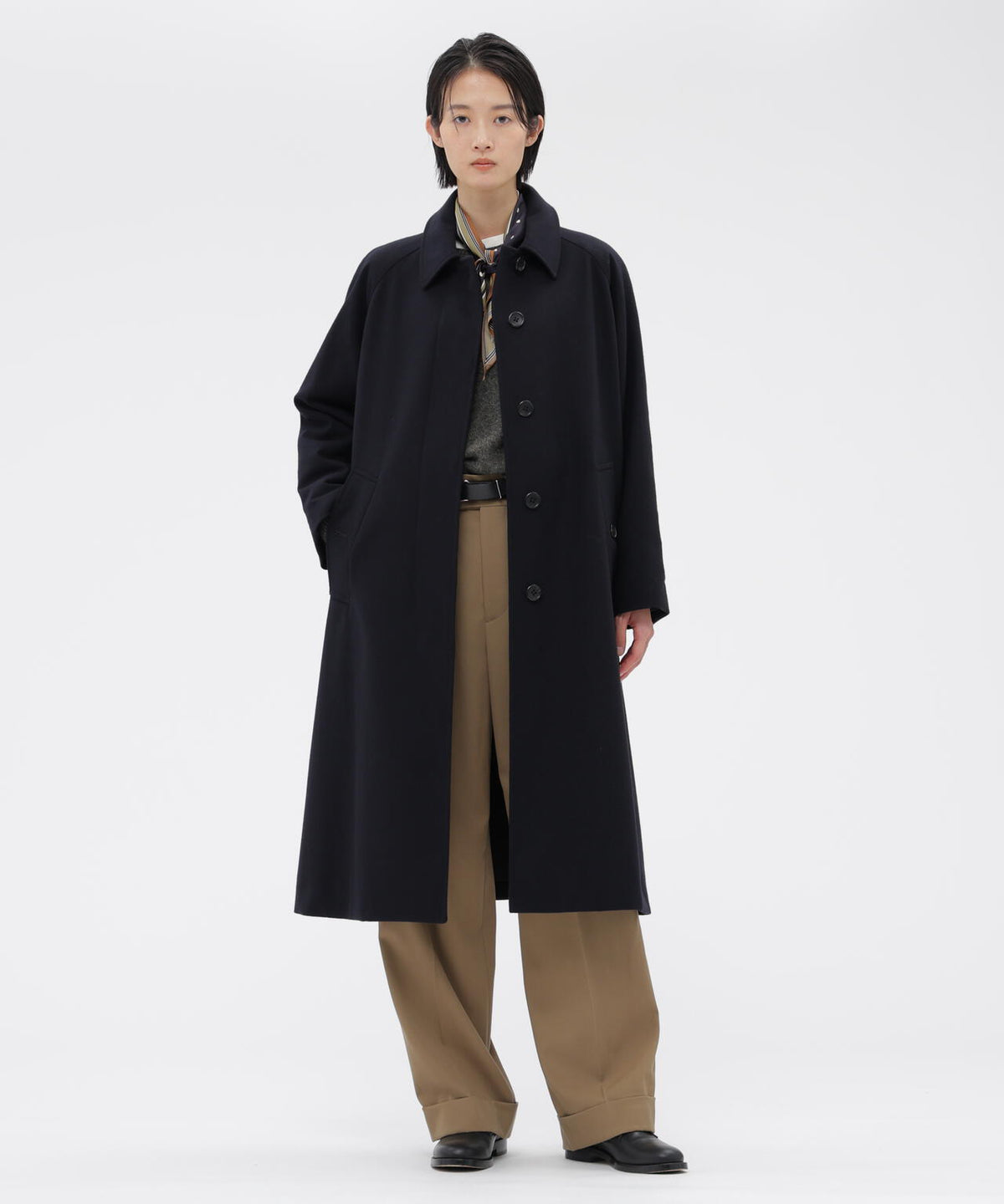 LIGHT FLANNEL COAT