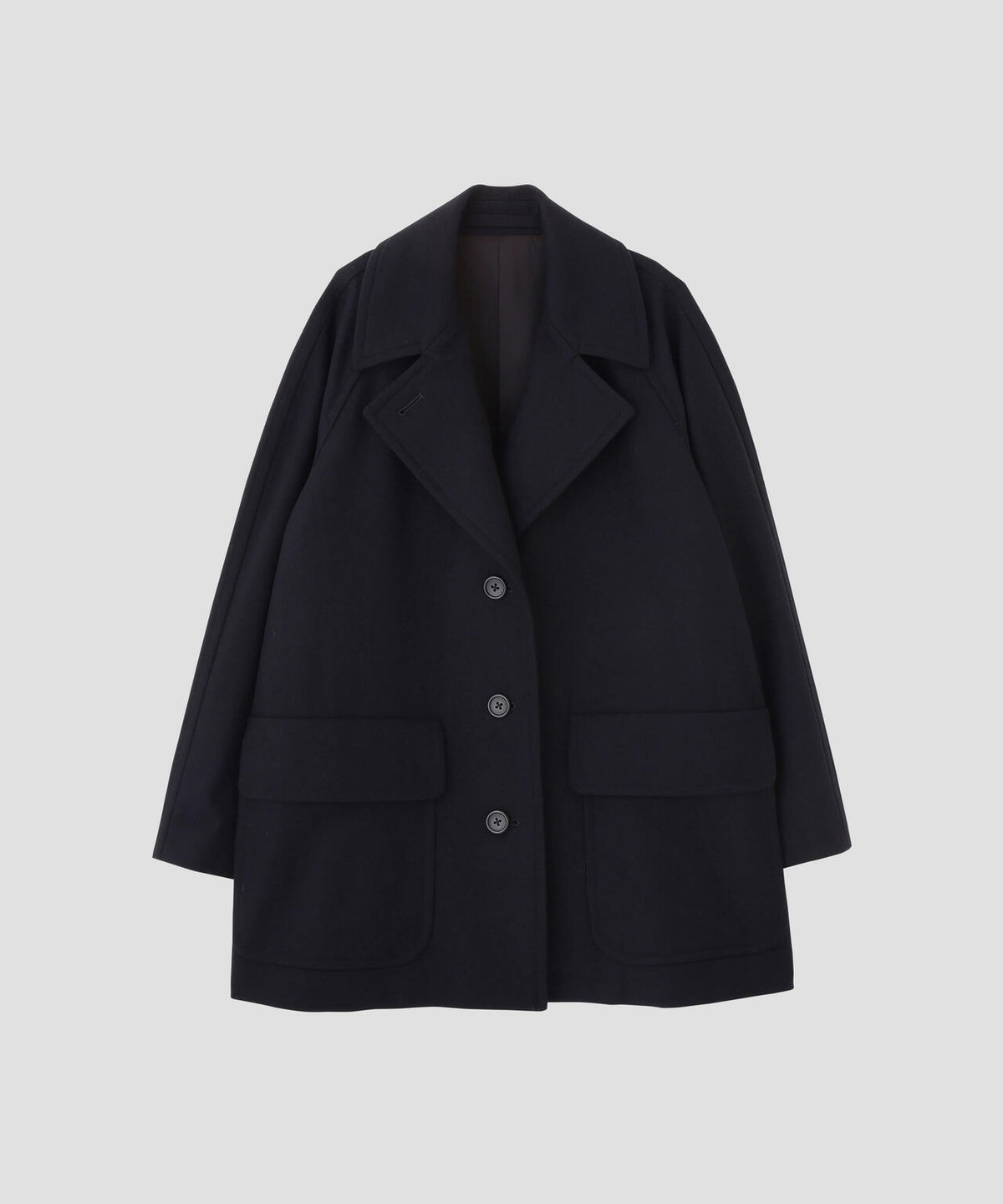 LIGHT FLANNEL SHORT COAT