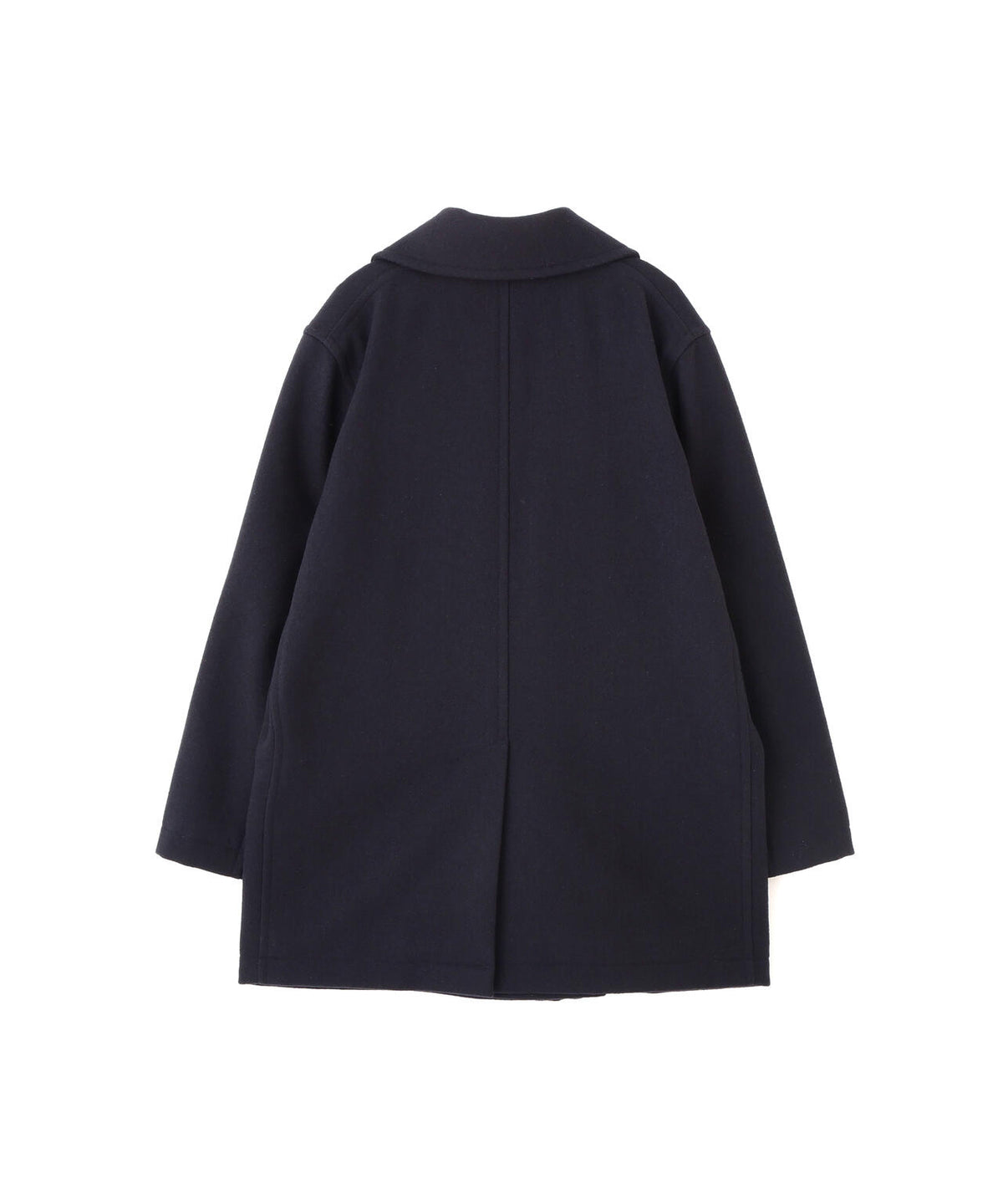 FELTED WOOL MELTON COAT