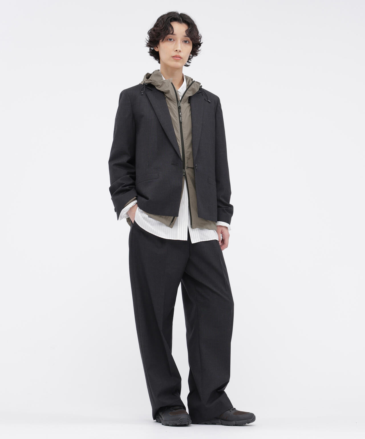 RECYCLED TASLAN NYLON TAFFETA BLOUSON