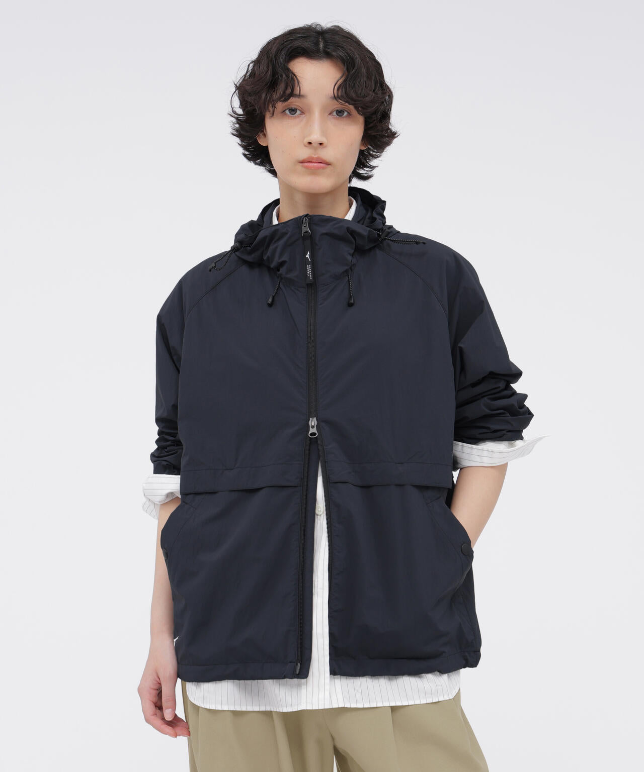 RECYCLED TASLAN NYLON TAFFETA BLOUSON