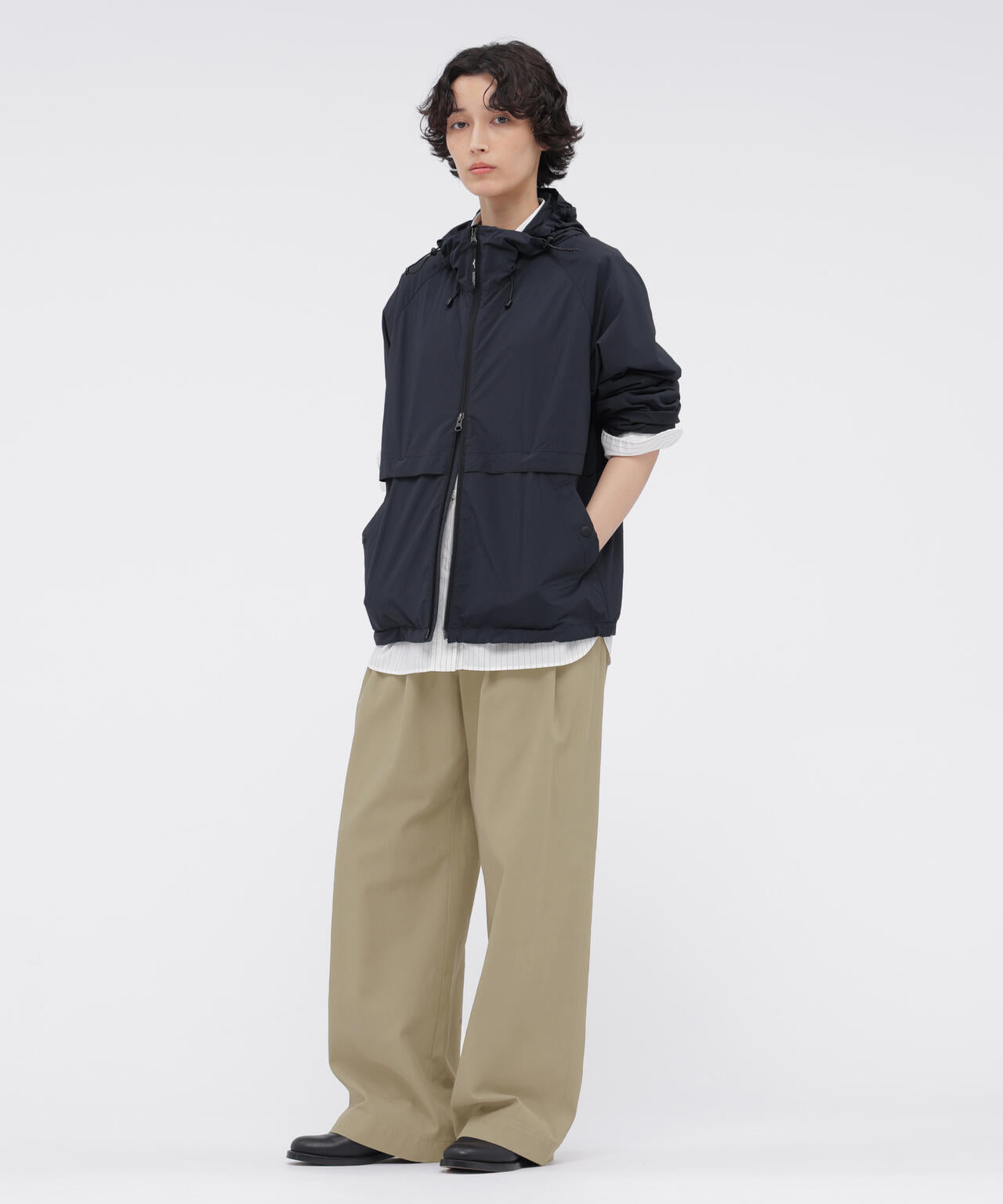 RECYCLED TASLAN NYLON TAFFETA BLOUSON