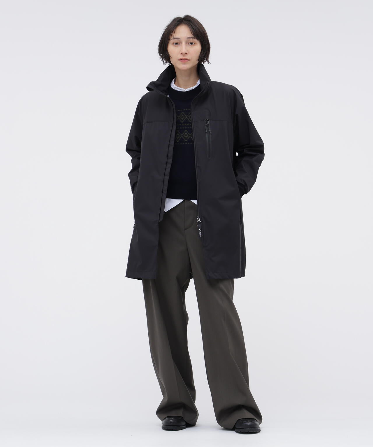 LIGHT WEIGHT NYLON RIPSTOP 3LY COAT
